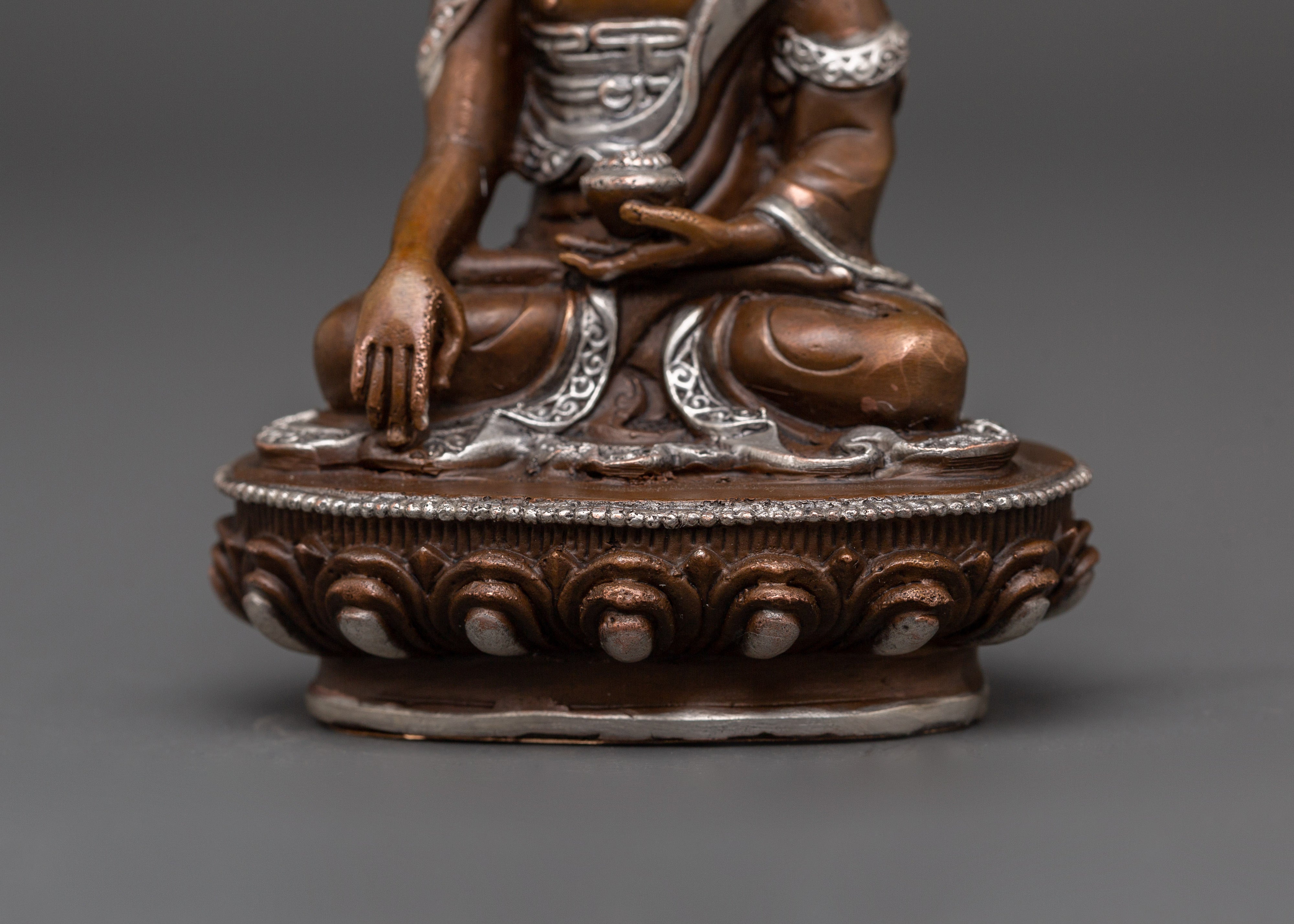 Oxidized Shakyamuni Sculpture | Home Decor