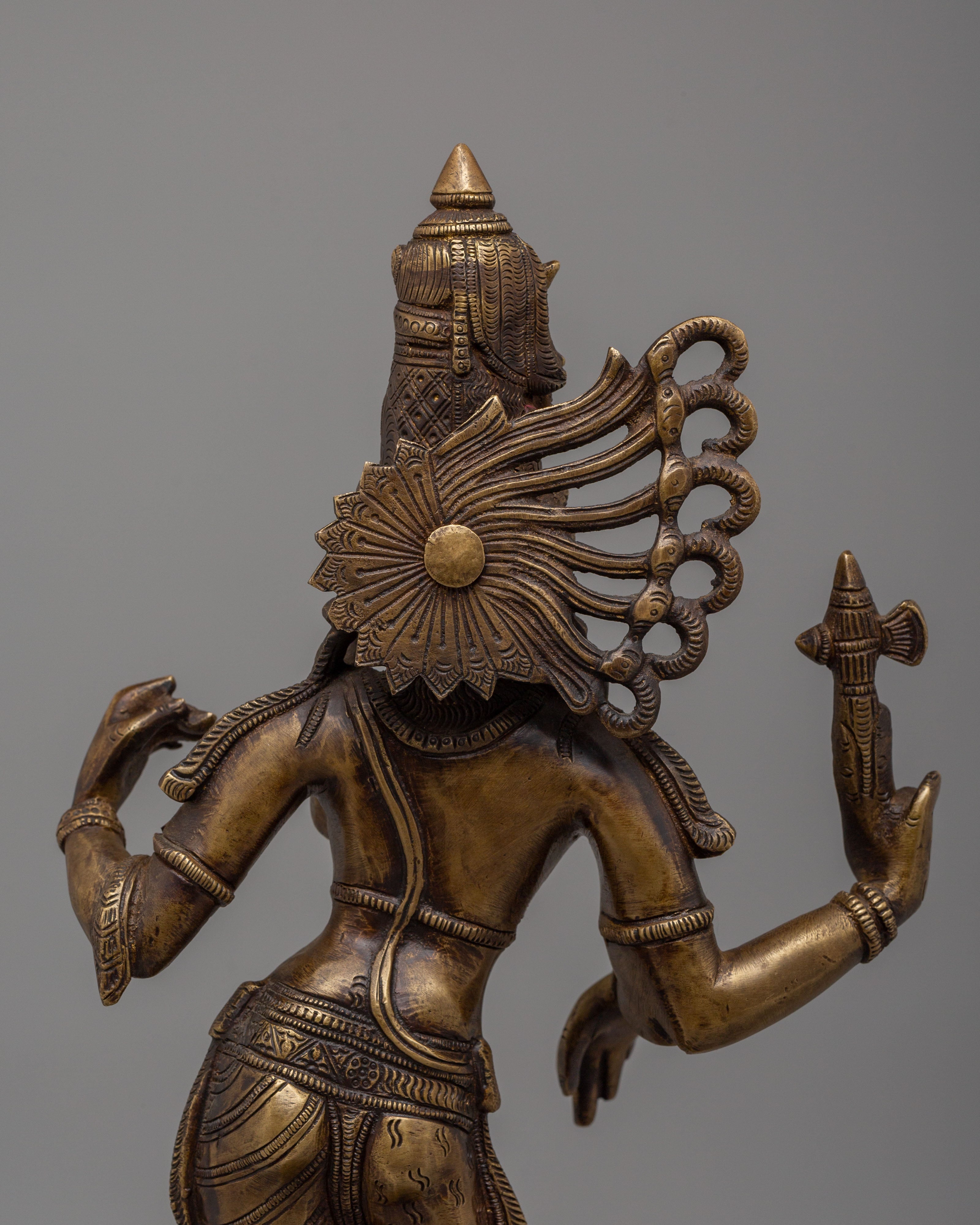 Handmade Ardhanarishvara Statue | Divine Union of Shiva & Shakti