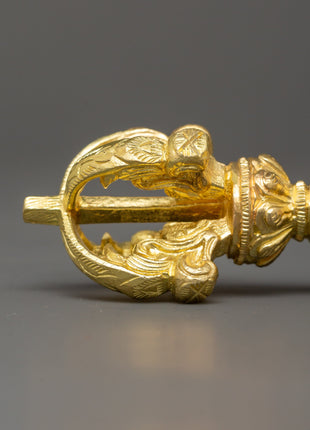 Tibetan Bronze Vajra & Bell Set |  Sacred Ritual Tools for Spiritual Awakening
