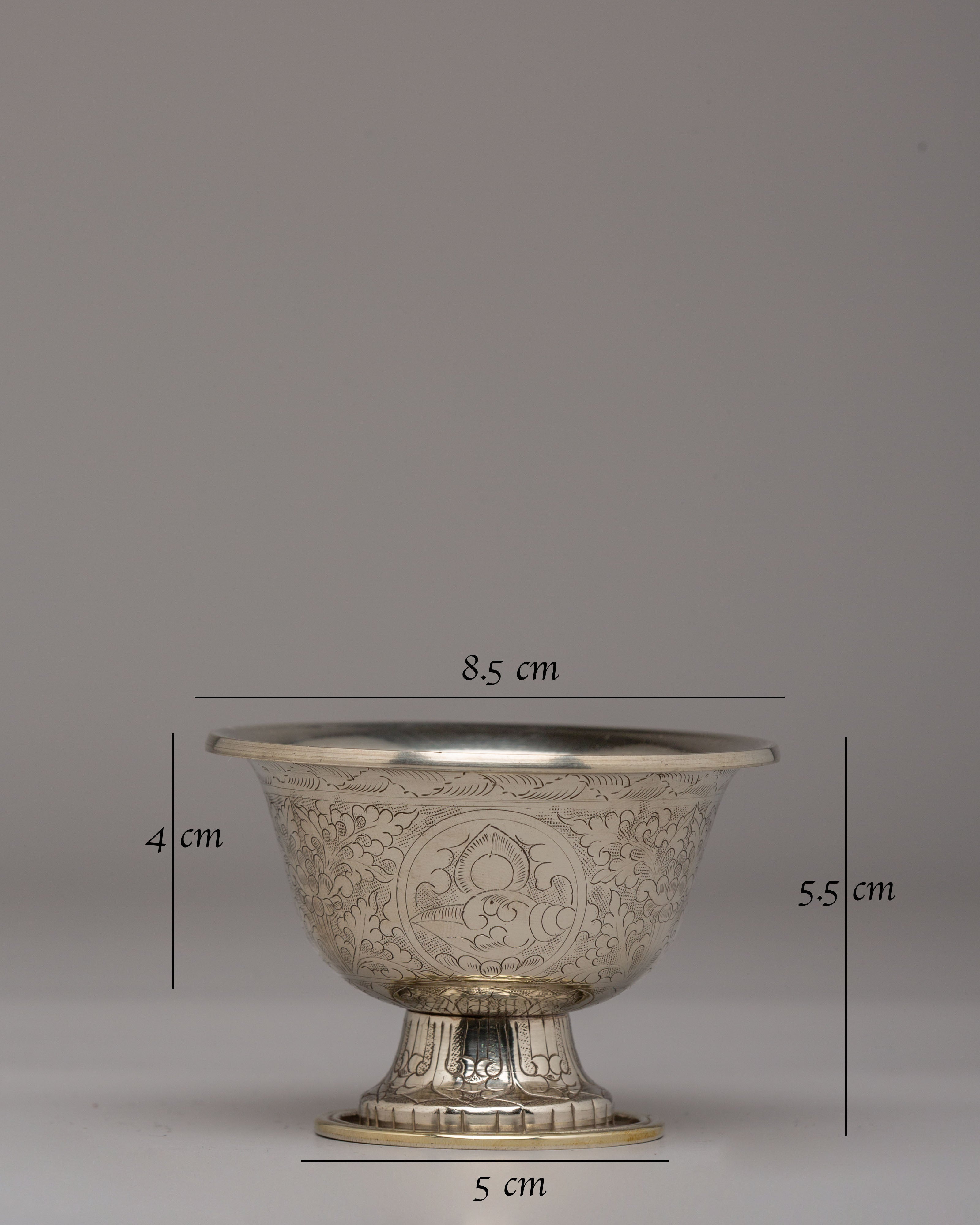 Himalayan Offering Bowls Set | Ritual Bowls for Spiritual Practices