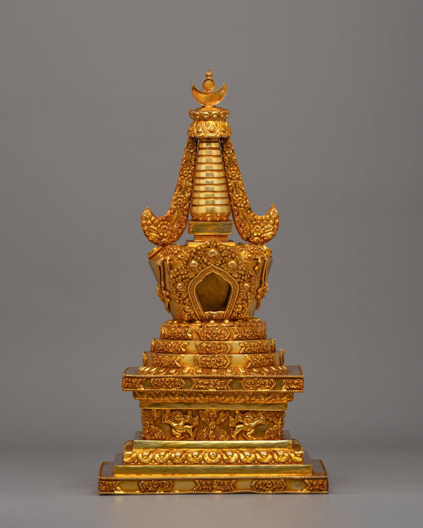 Tibetan Lotus Blossom Stupa