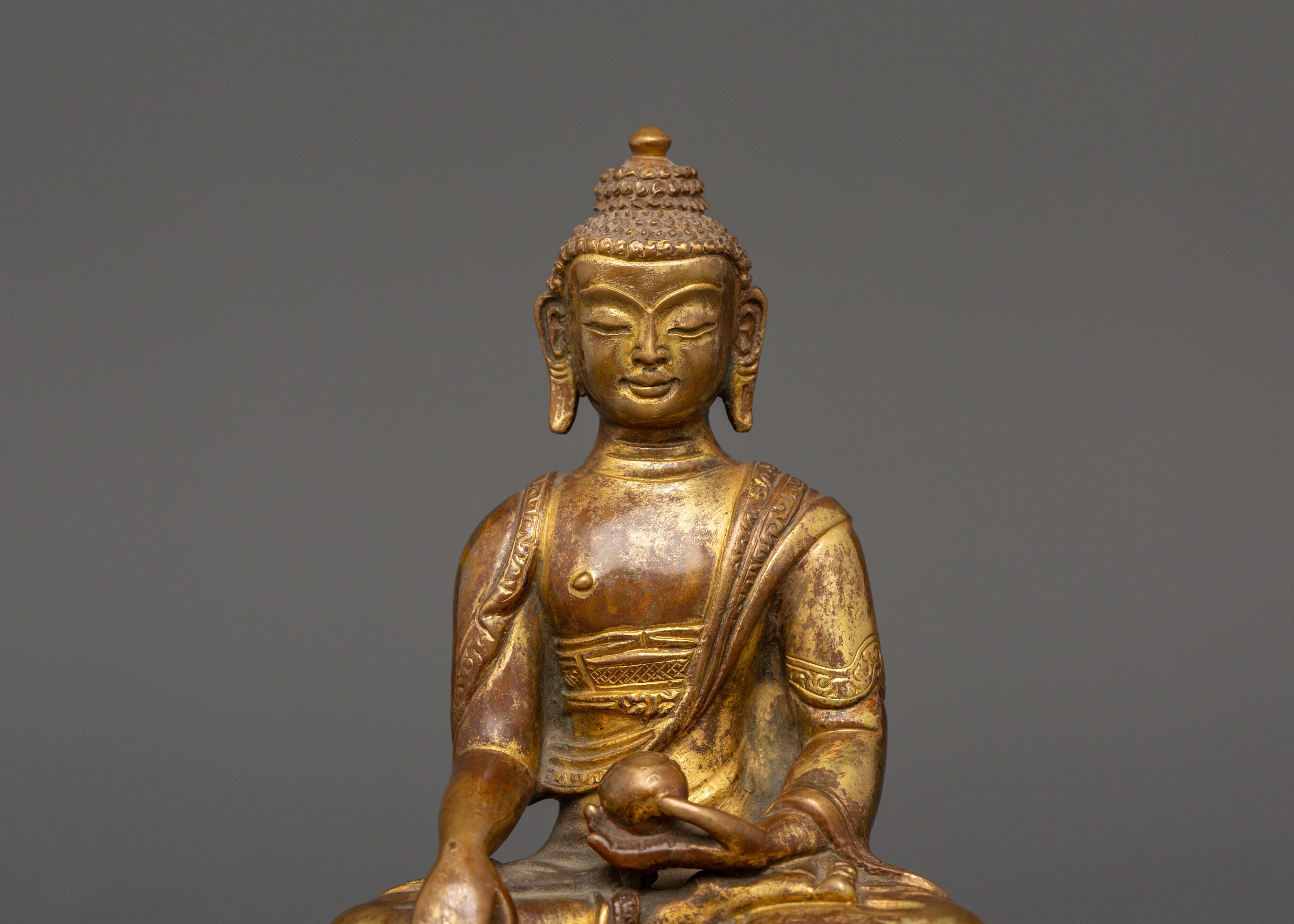 Shakyamuni Buddha with Halo | Meditation Buddha