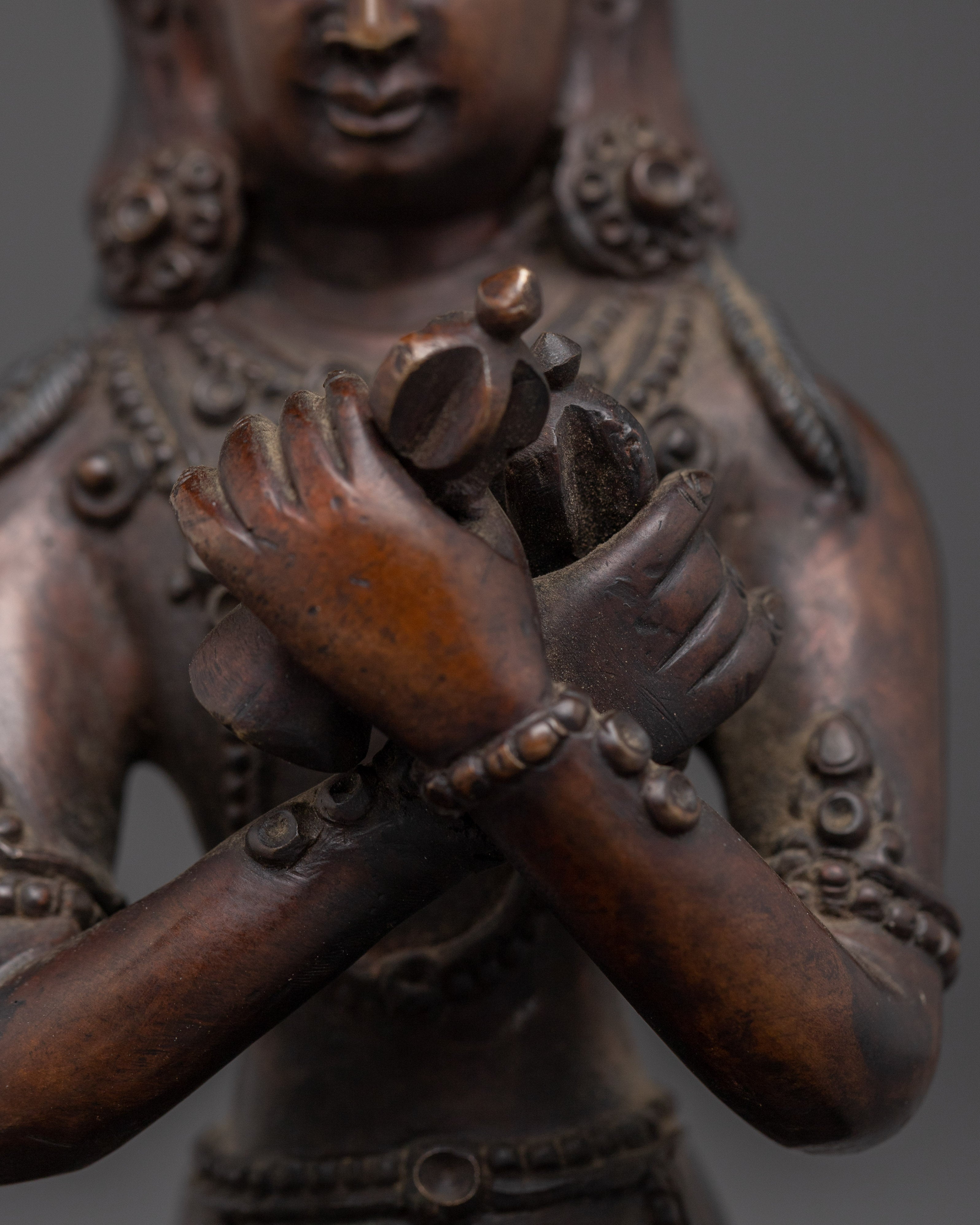 Boddhisattva Oxidized Set | Seven Tibetan Deities