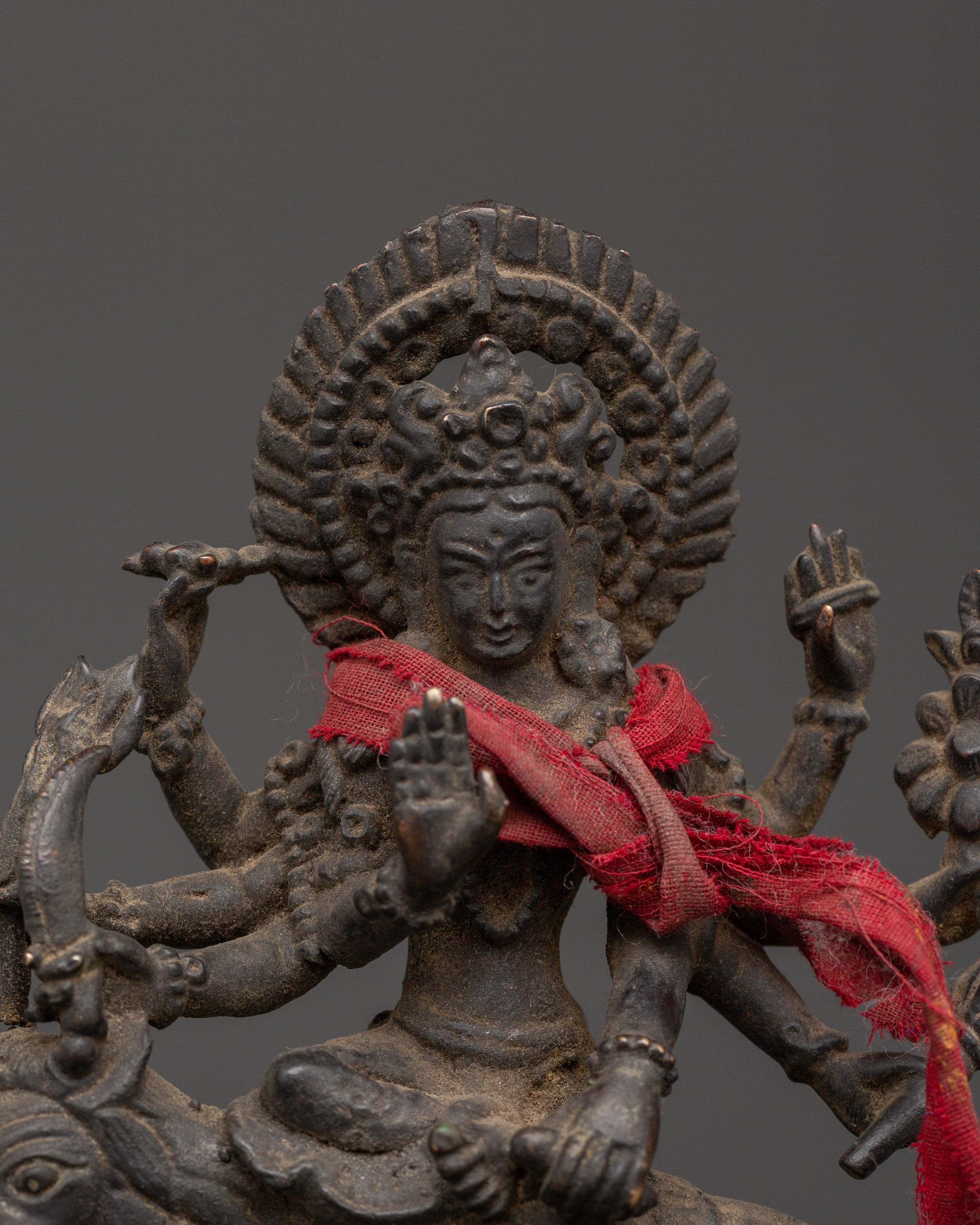Handcrafted Durga Statue | Perfect for Altar, Meditation, and Home Decor