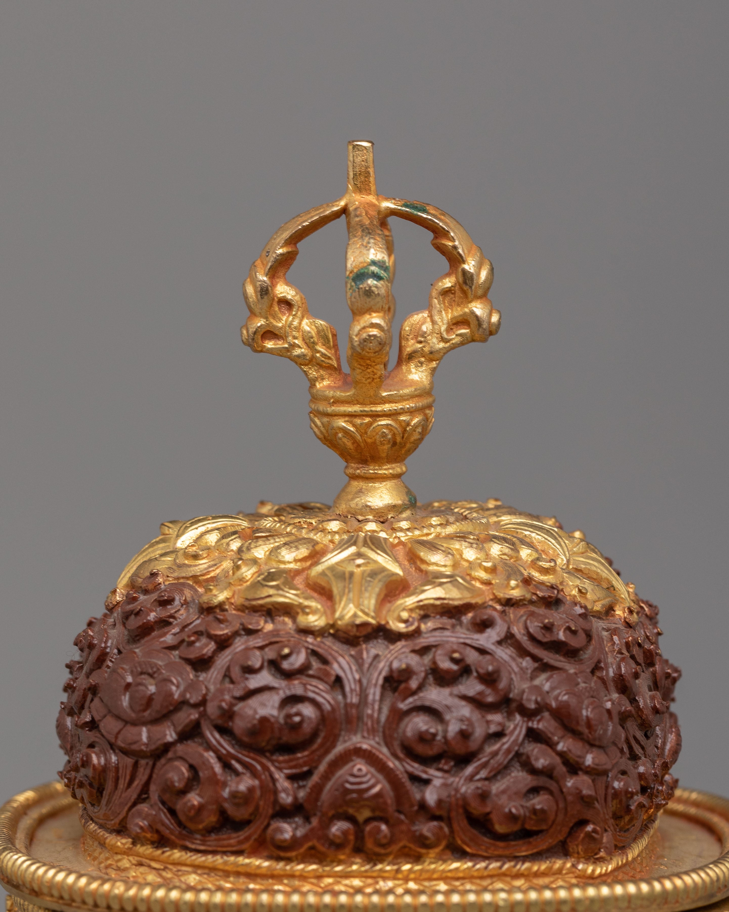 Handcrafted Kapala Ritual Set | Tibetan Buddhist Altar Offering Set
