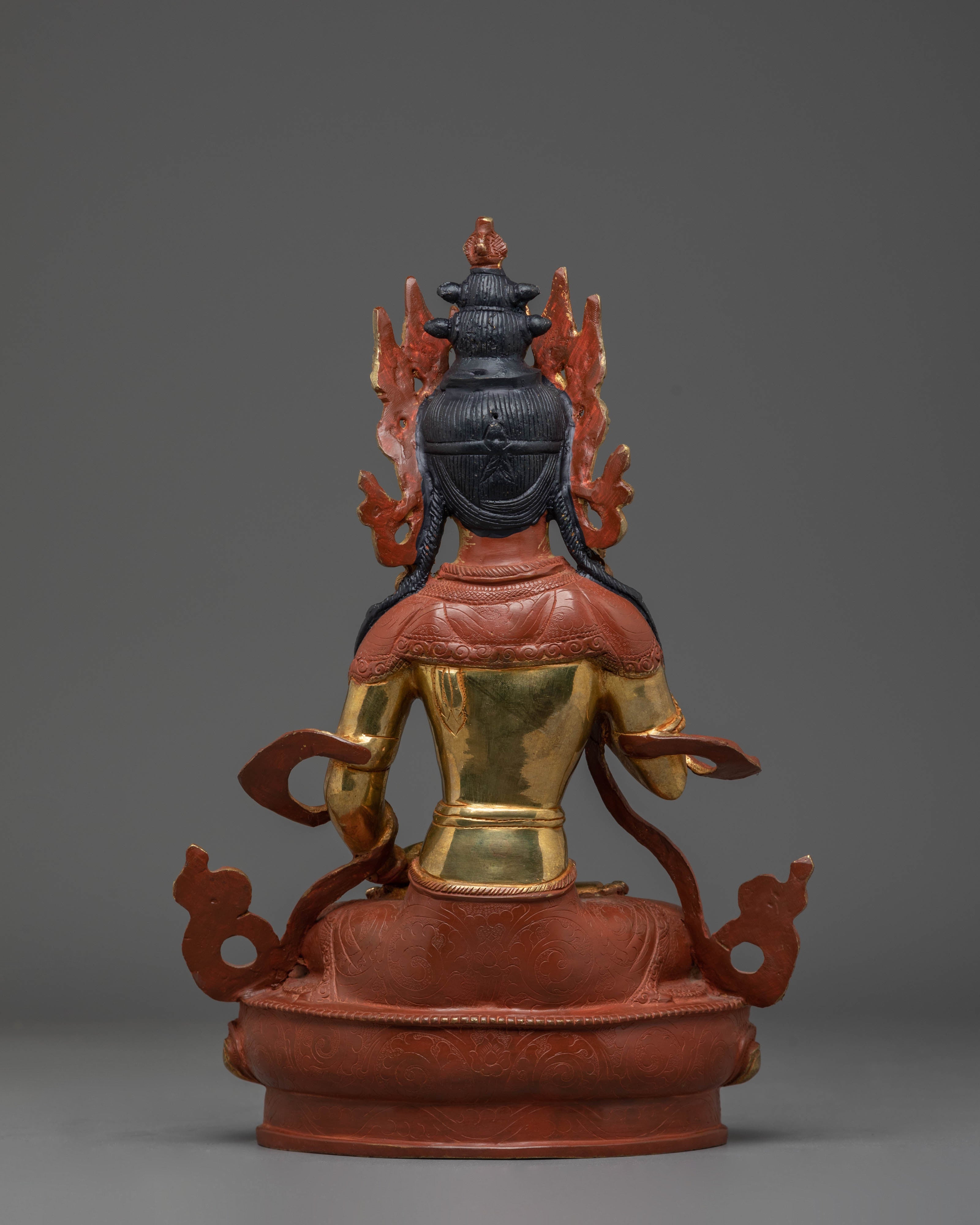 Longevity Deity Amitayus Statue | Symbol of Infinite Life and Wisdom