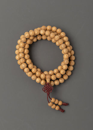 Lotus Seed Mala Beads for Meditation & Spiritual Practice | Sacred Ritual Item