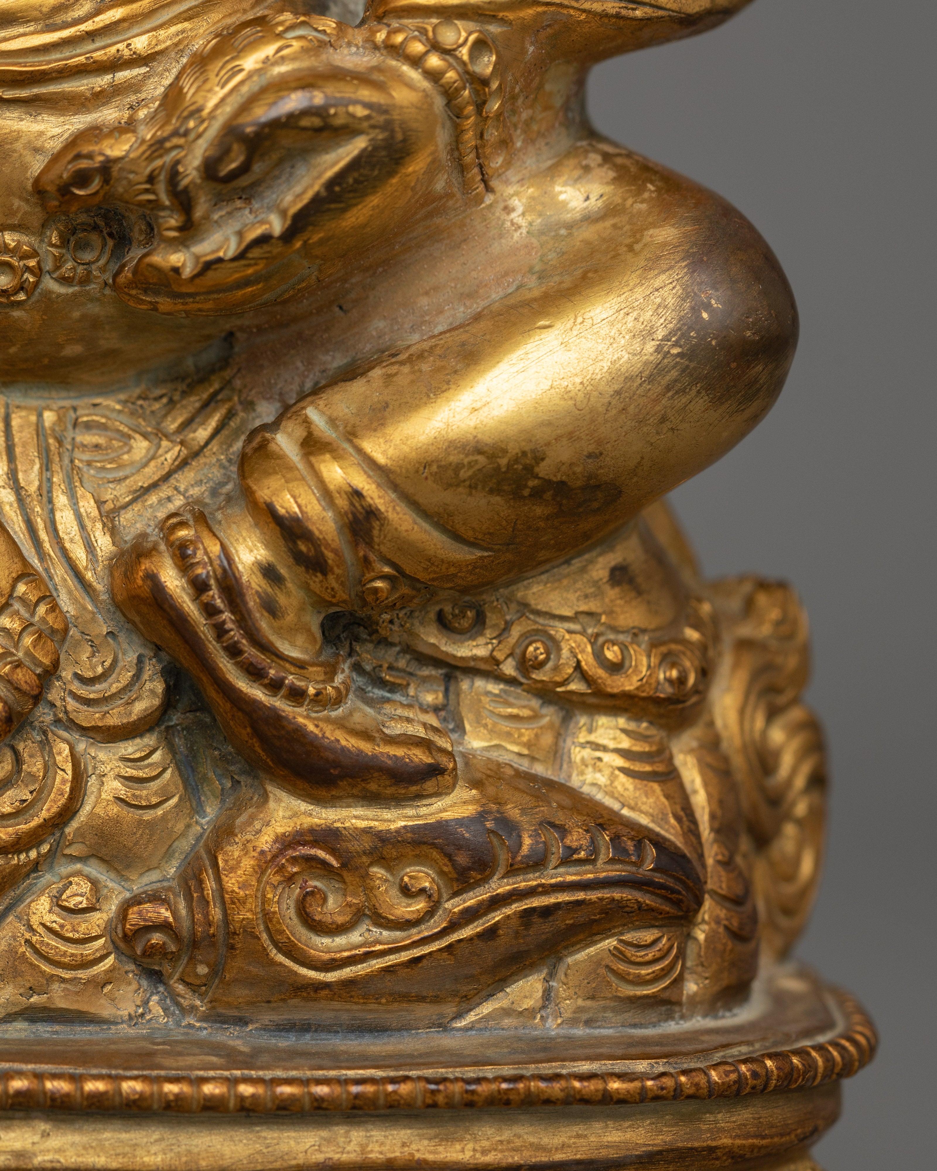 Handmade Statue of Dzambhala Deity | The Wealth Deity of Prosperity and Abundance