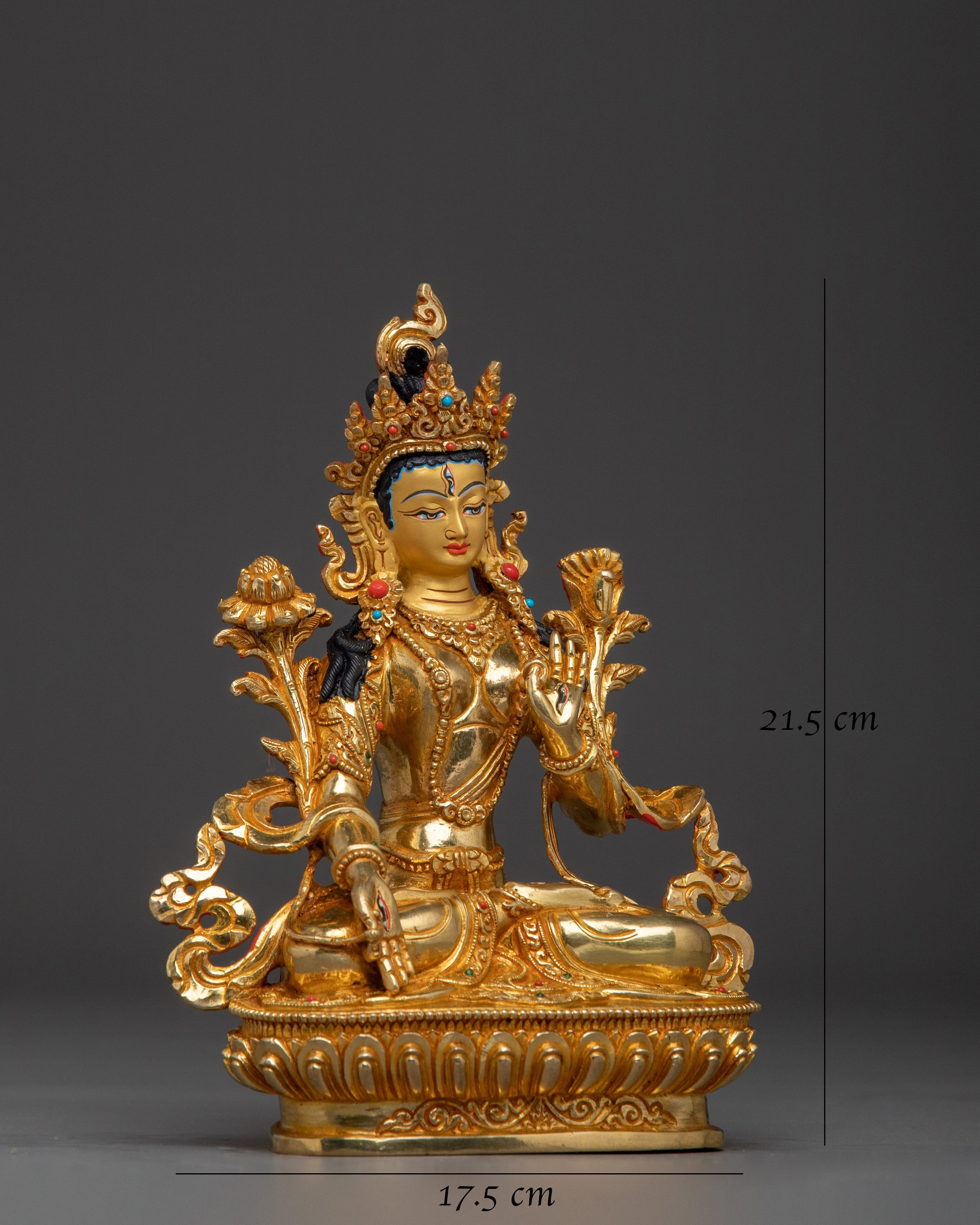 buddhist-healing-deity-white-tara-statue