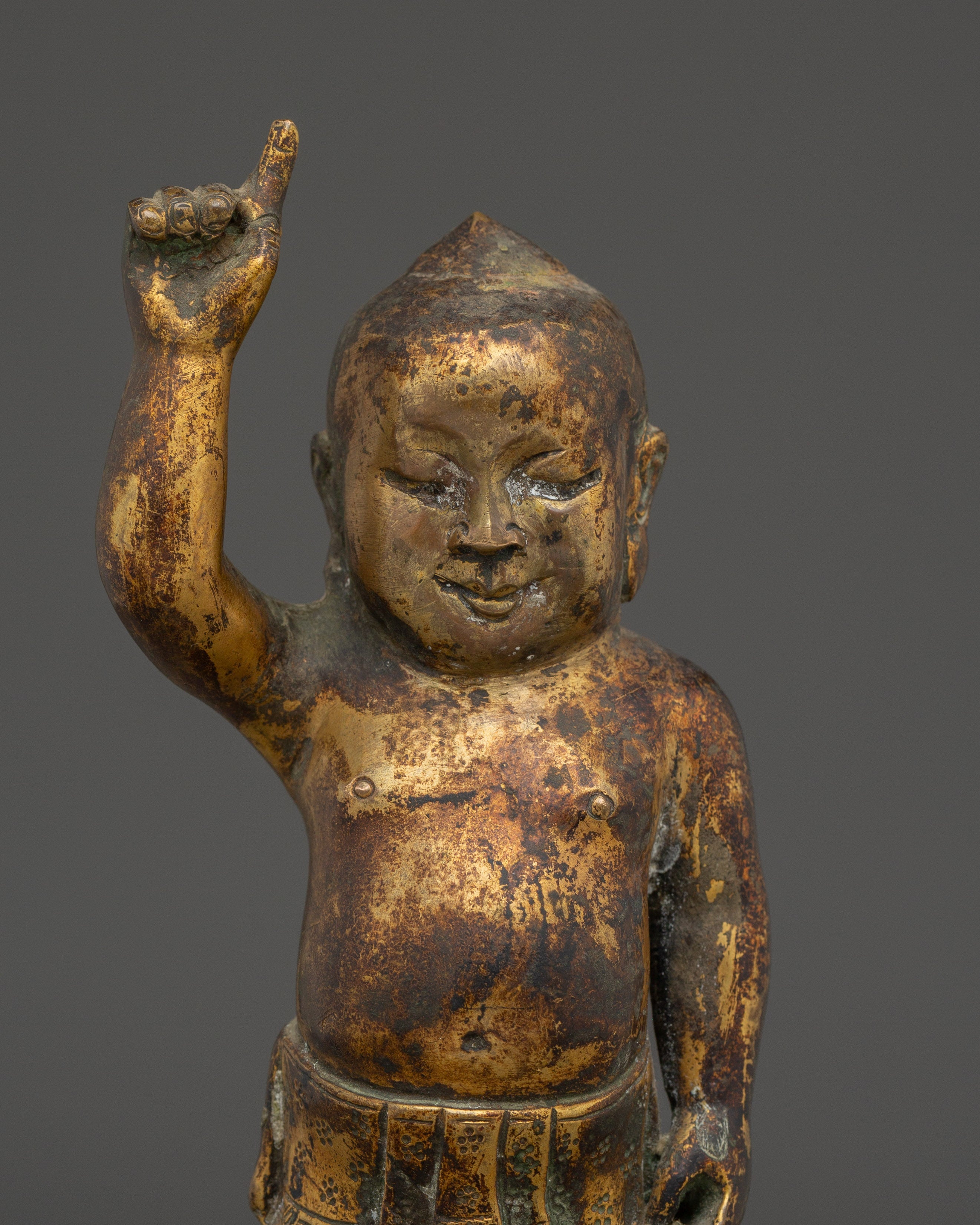 Little Buddha Copper Statue | Bring Calm and Balance with the Little Buddha Statue