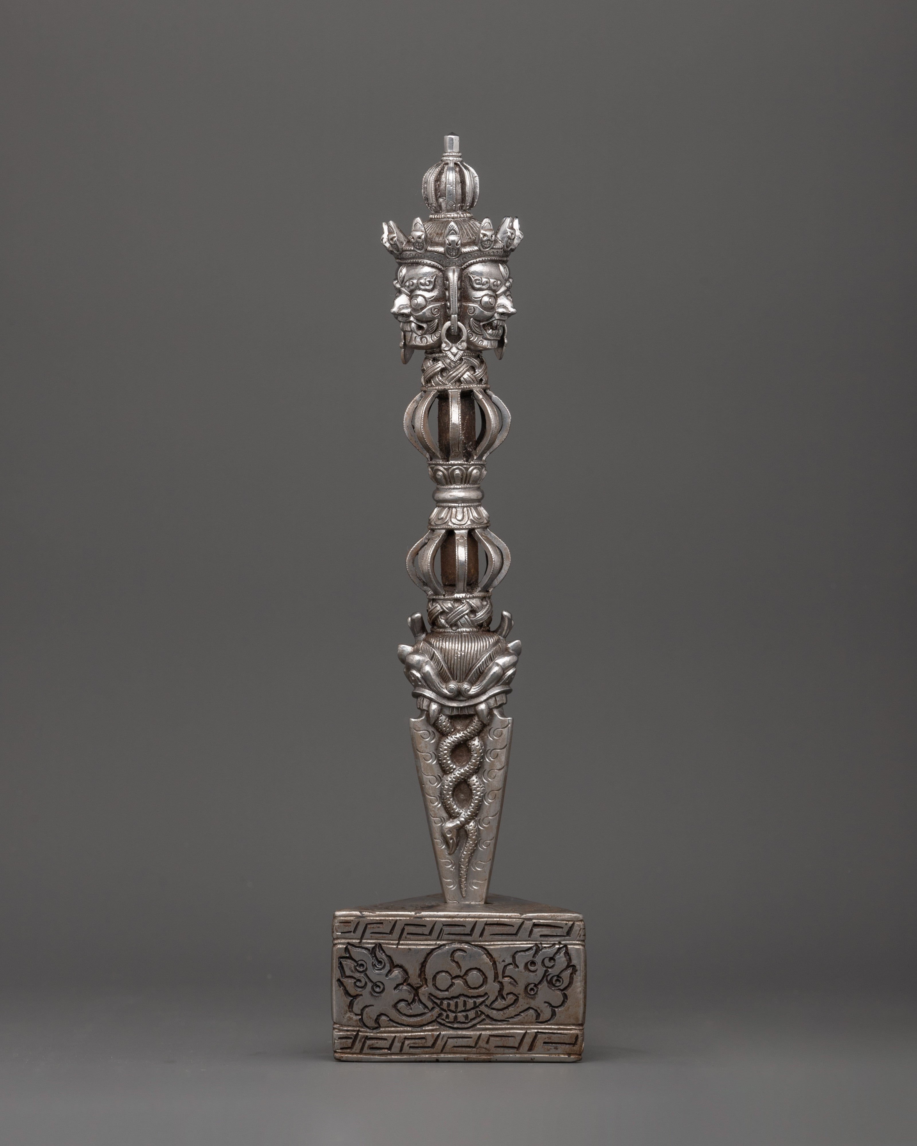 Iron Phurba for Altar | A Sacred Ritual Dagger