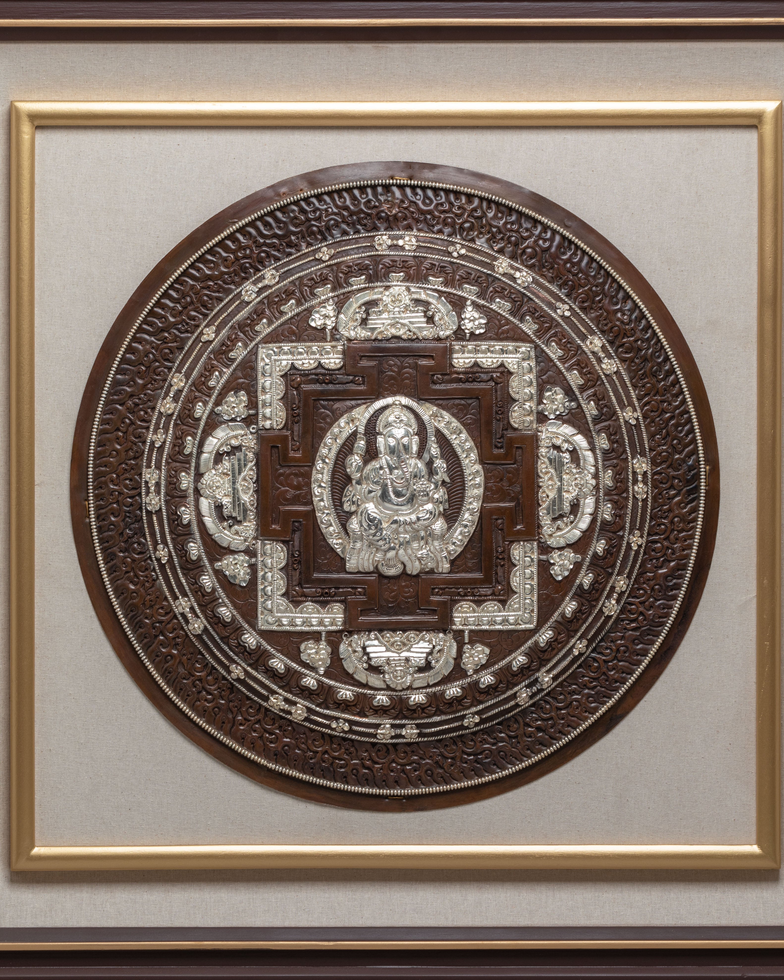 Traditional Ganpati Wall Hanging | Artistic Masterpiece