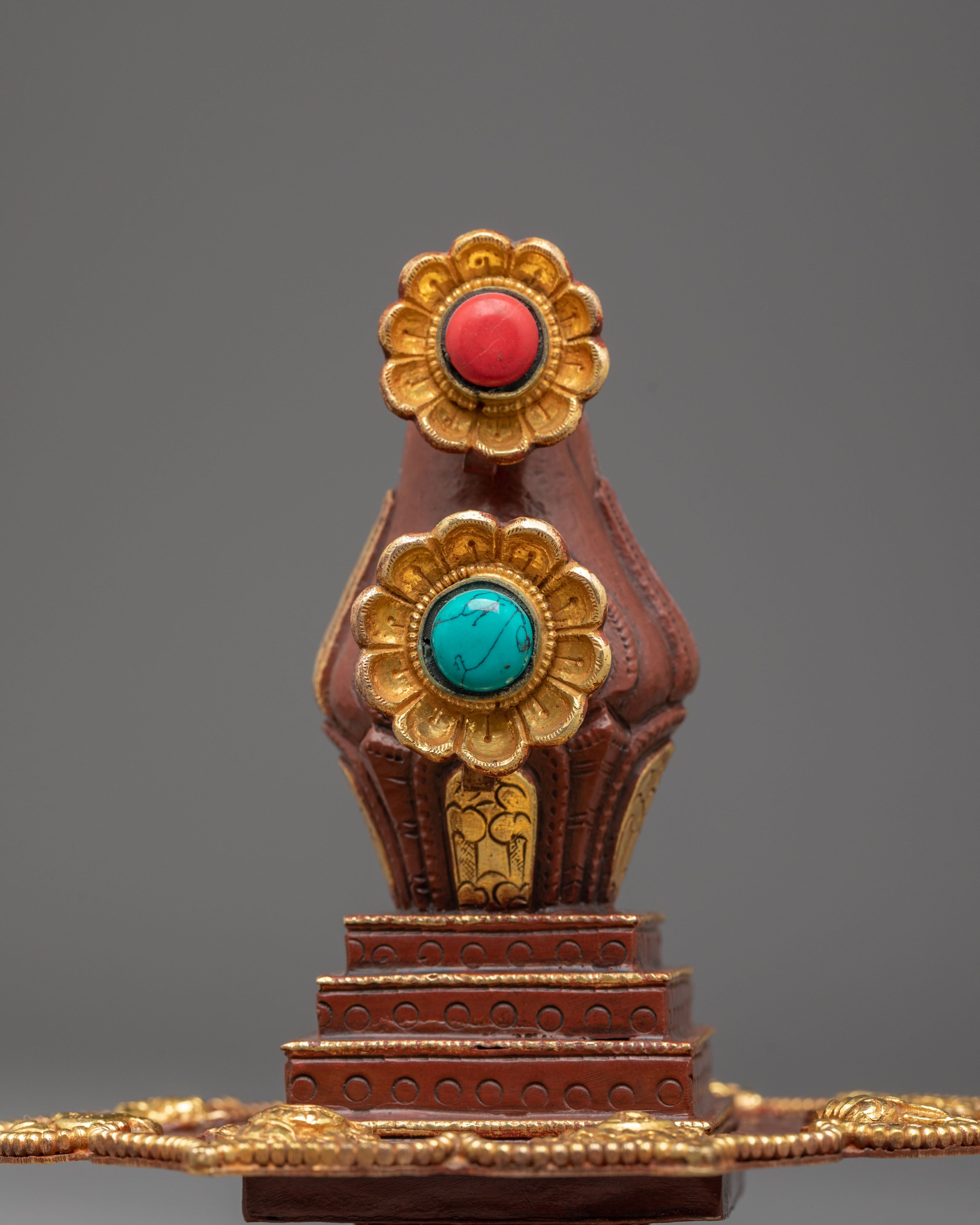 Sacred Hundred-Deity Purification Torma | Tibetan Ritual Offering Sculpture