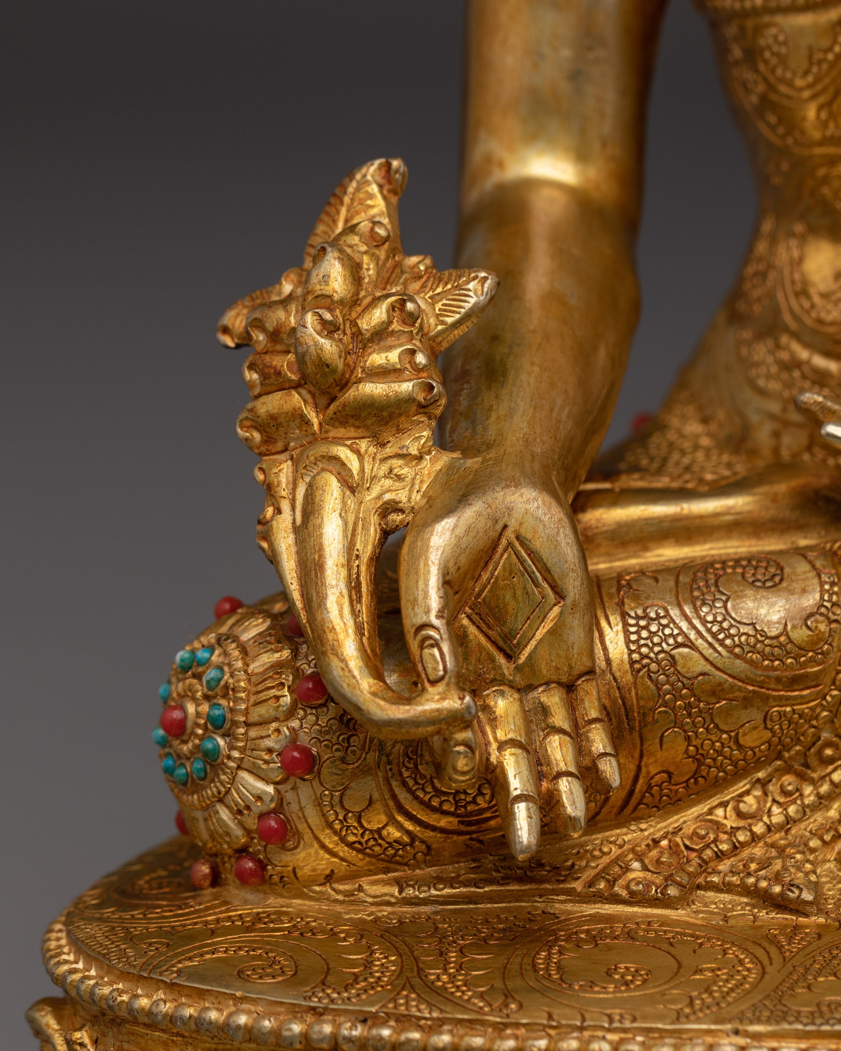 Exquisite Medicine Buddha Statue | Buddhist Healing Deity