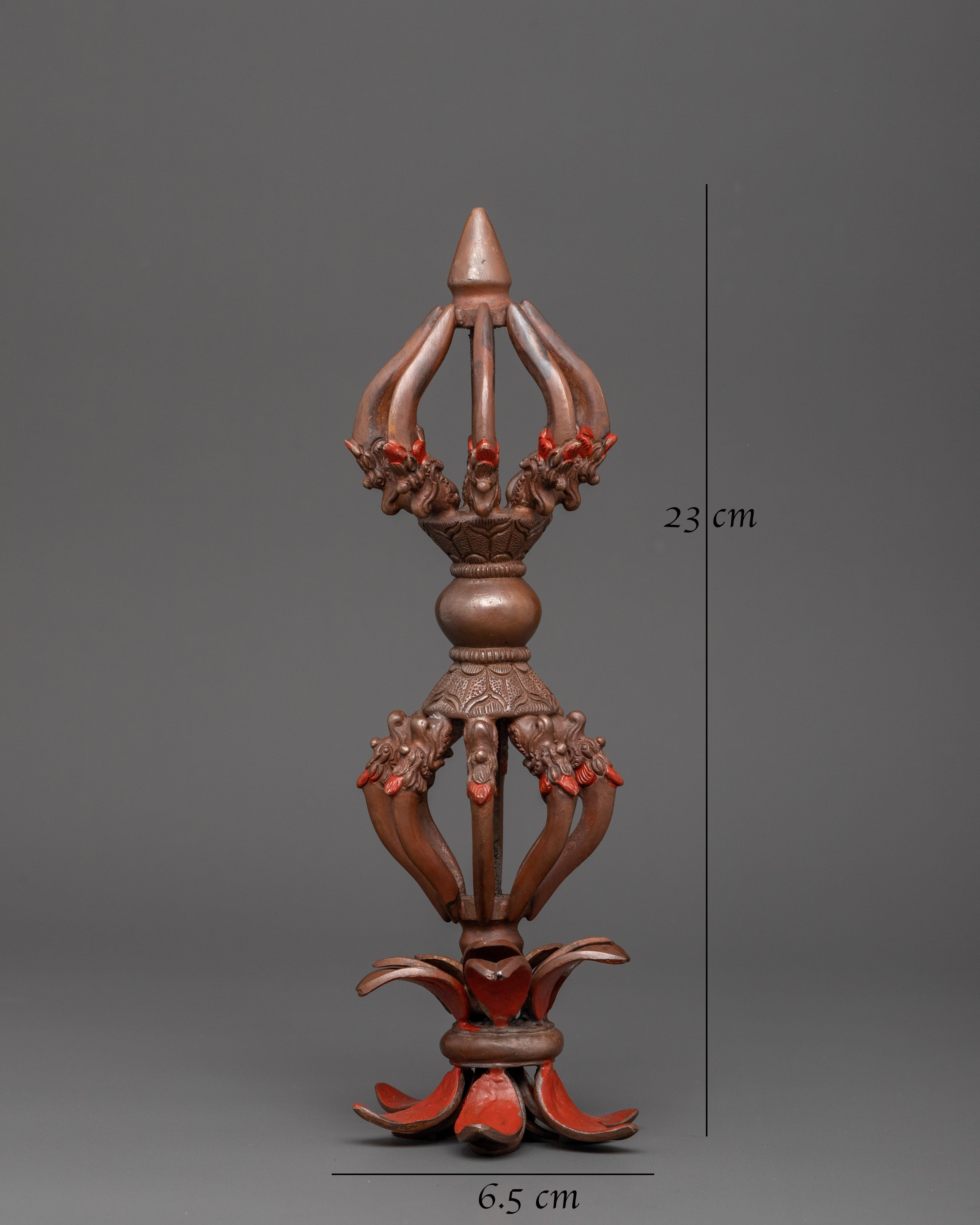 Handcrafted Vajra Dorje Ritual Item | Tibetan Ritual Symbol of Indestructibility