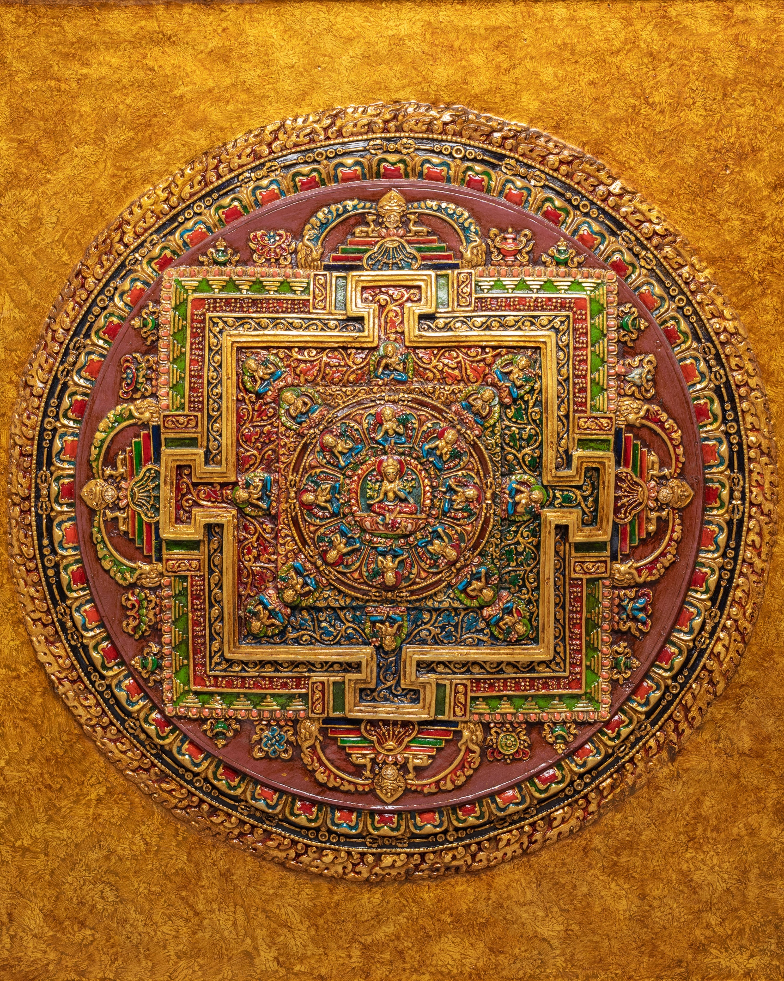 Compassionate Shyama Tara Wall Hanging | Swift Protector and Rescuer