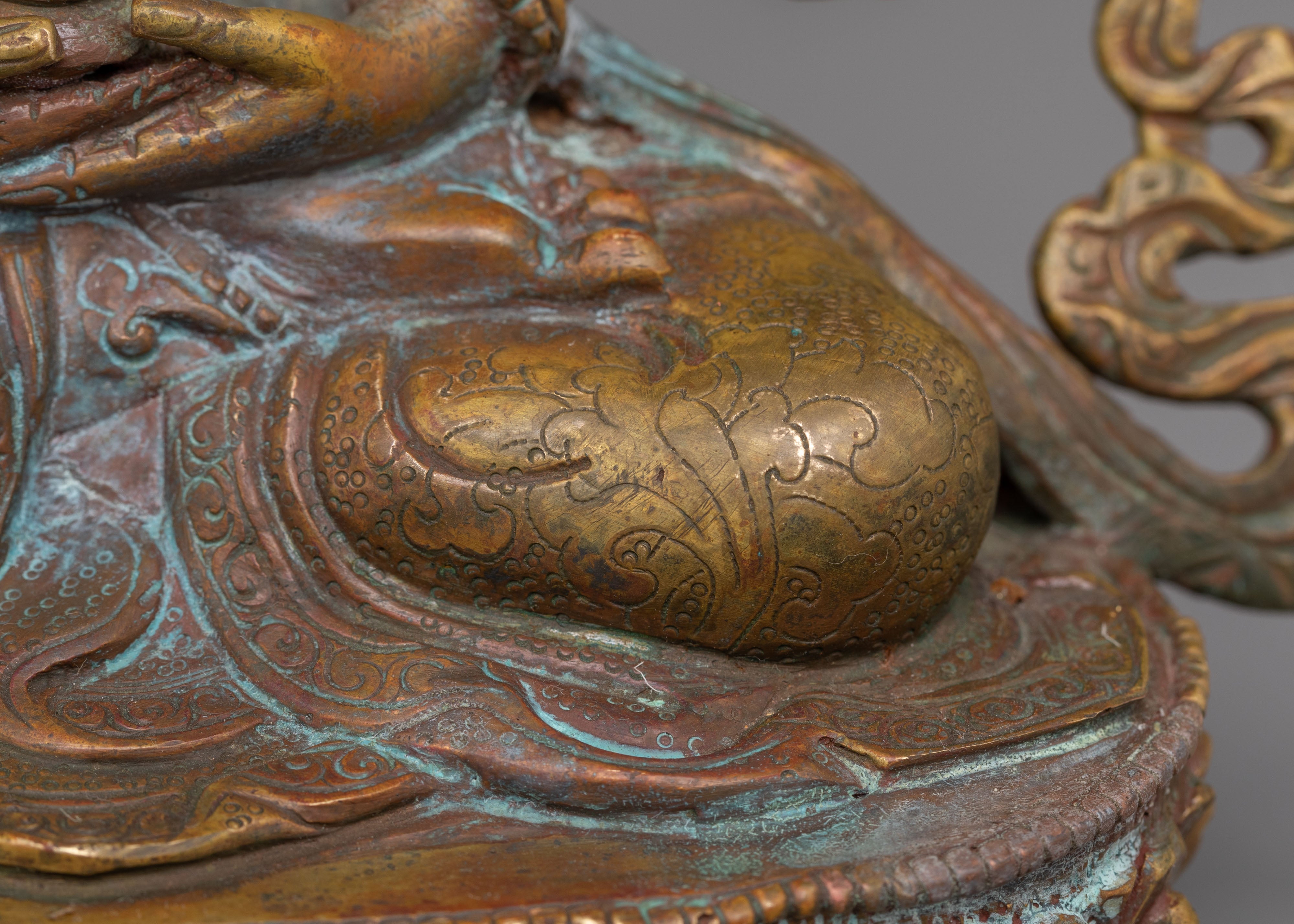 Handcrafted Amitayus Decor Figurine | Buddha of Infinite Life