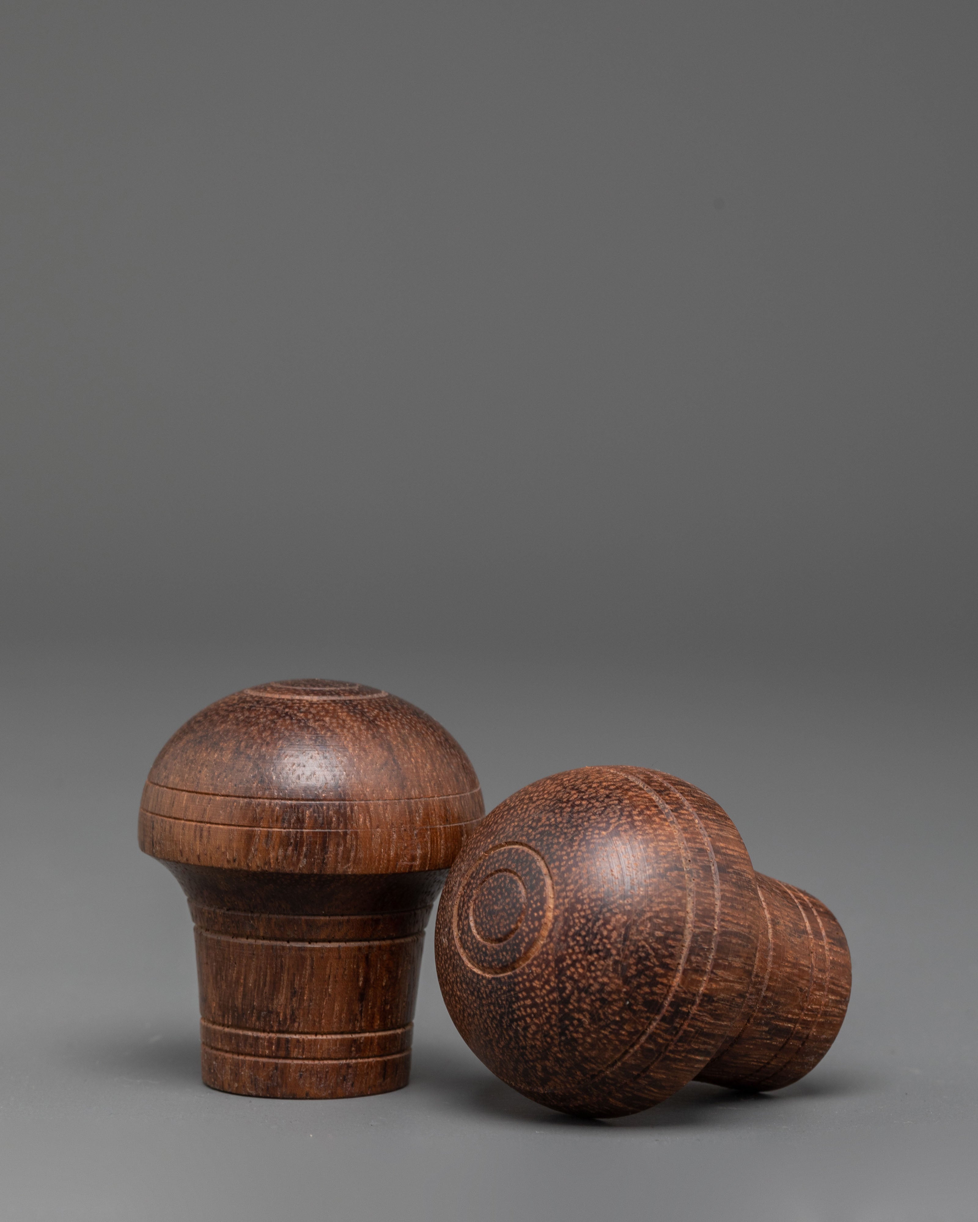 Wooden Brocade Stick Cap | Decorative Cap for Spiritual Accessories