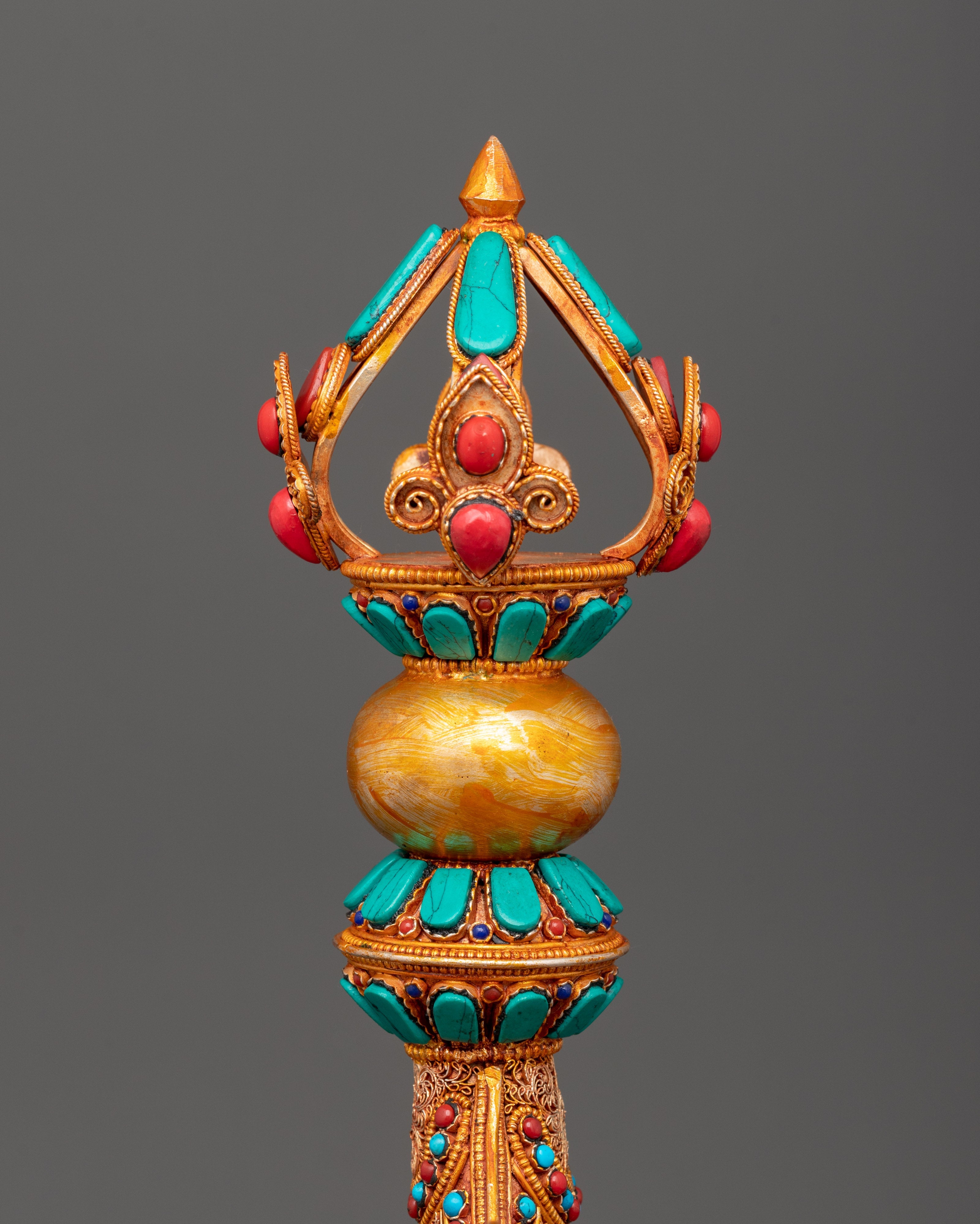 Kartika Knife Buddhist Ritual Tool | Sacred Tibetan Ceremonial Dagger