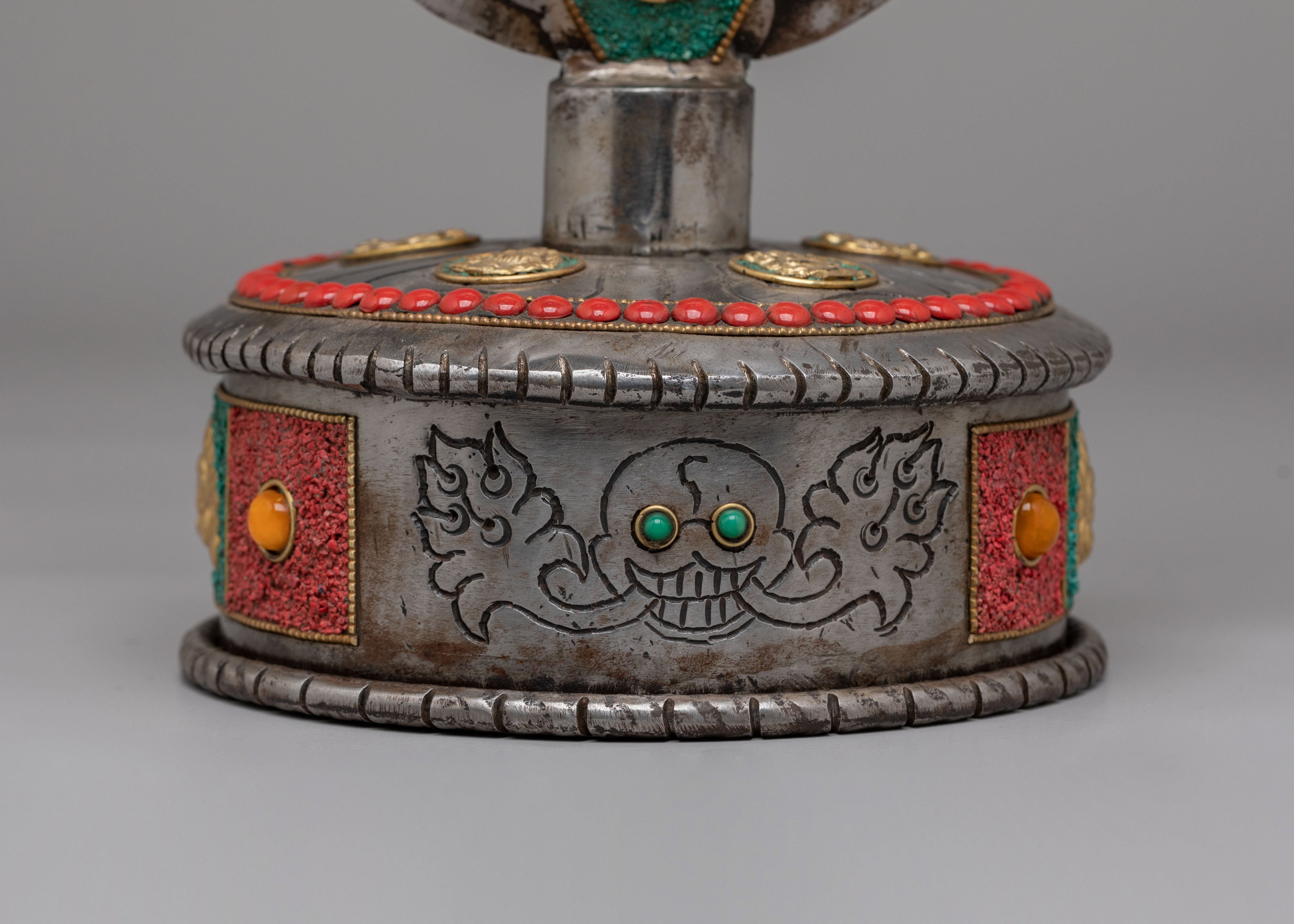 Handcrafted Ritual Kartika Knife | Traditional Vajrayana Offering Knife