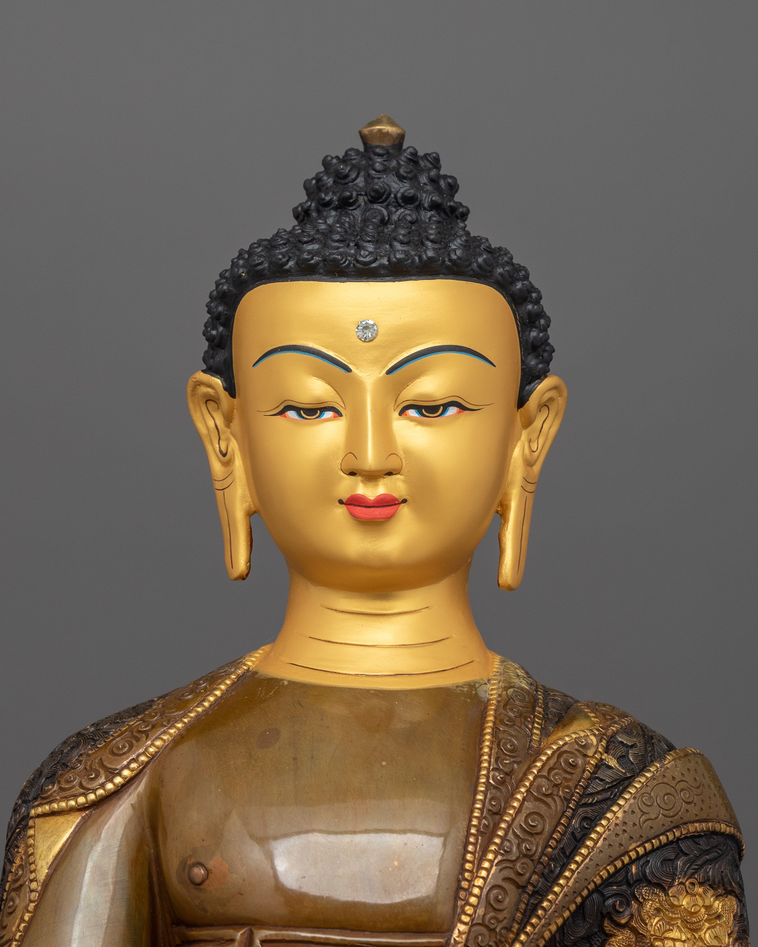 Dhyani Buddha of Medicine Oxidized Figure | The Healer of the Mind and Body