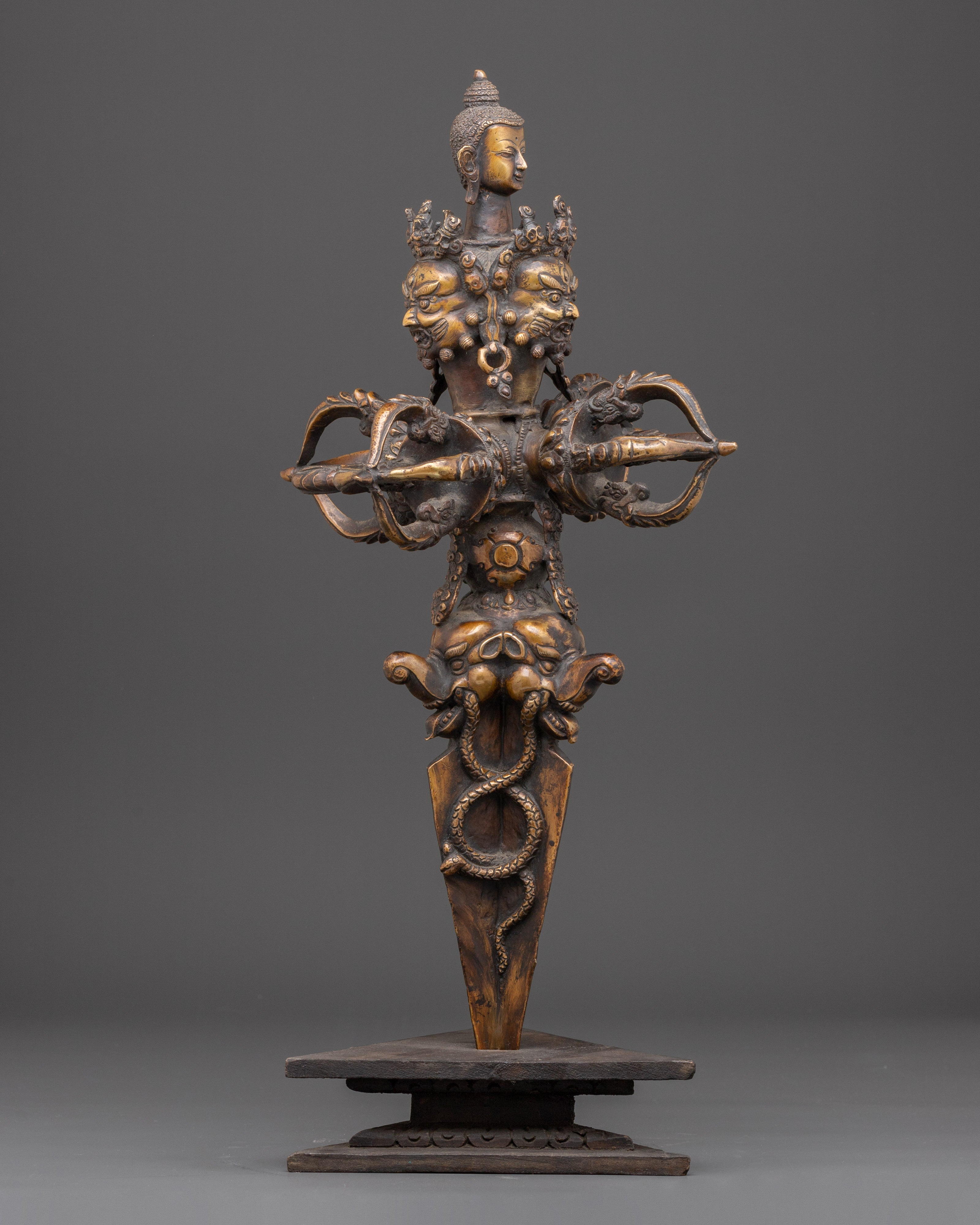 Handmade Ritual Dagger Phurba | Symbol of Power and Protection