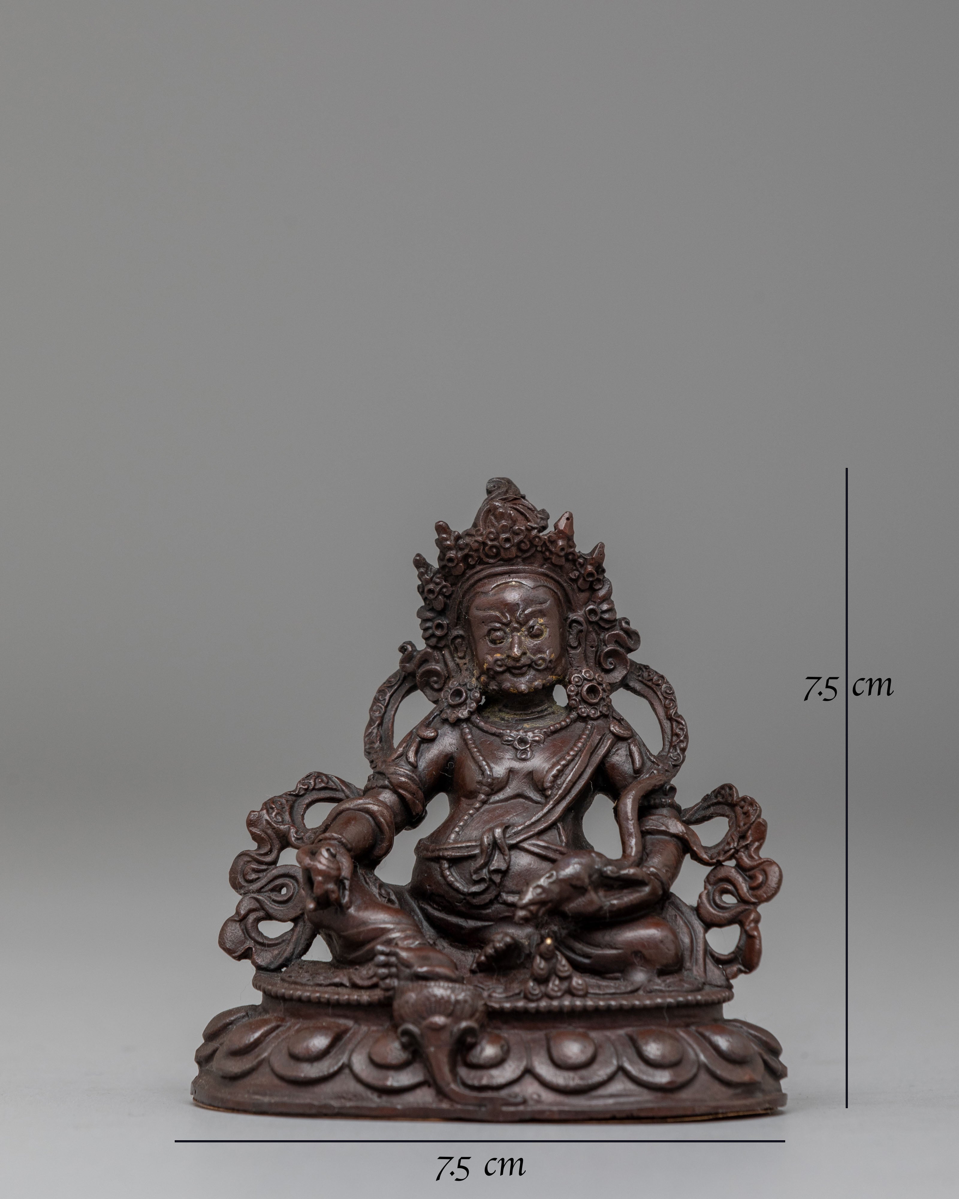 Machine Made Dzambhala Figure | Sacred Symbol of Prosperity
