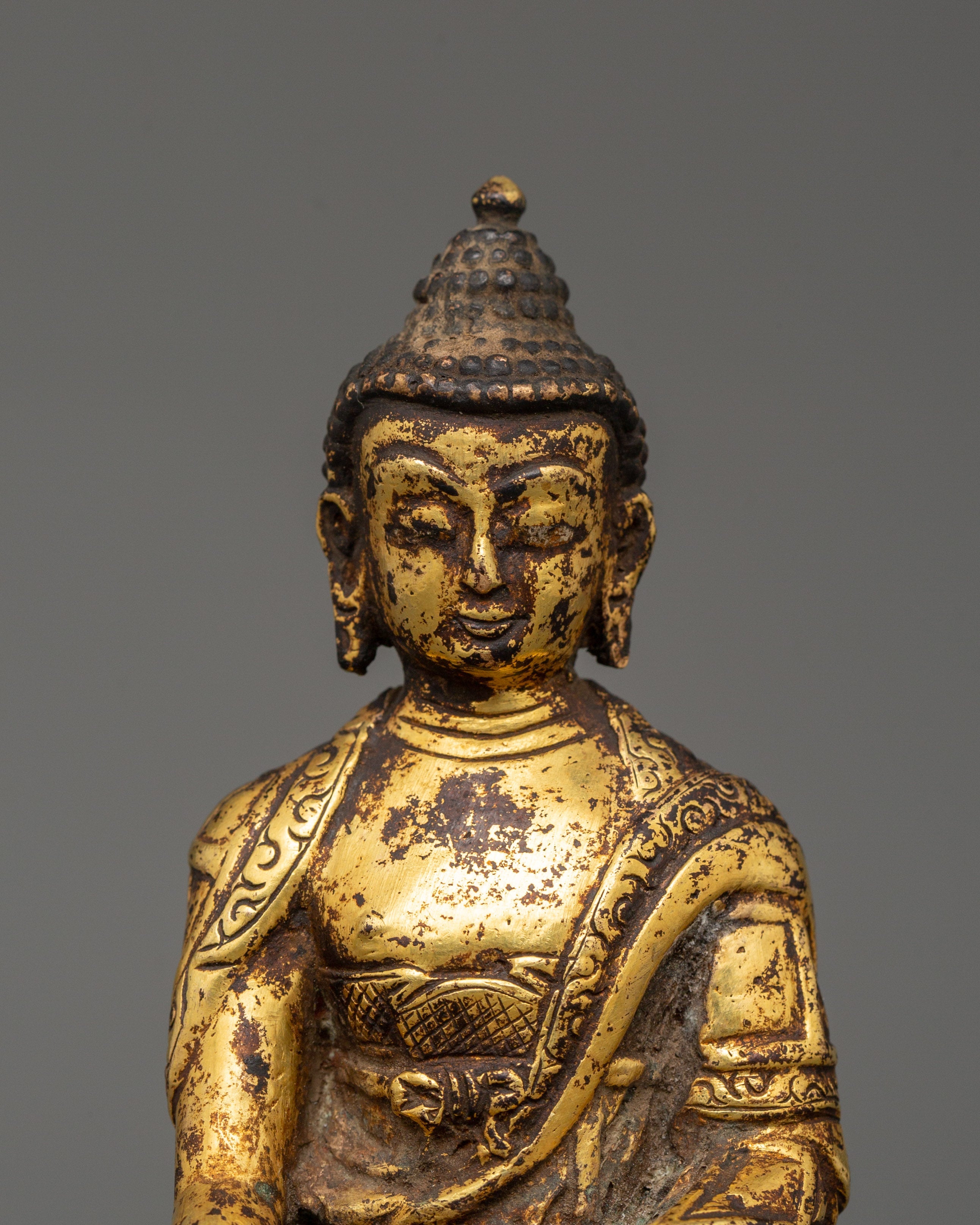 Shakyamuni Buddha Historic Figure | Buddhist Decor for Meditation & Spiritual Altar