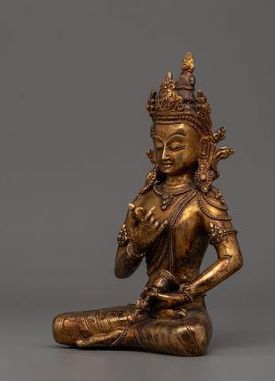 Vajrasattva Dorje Sempa Statue | The Great Purifier Vajrasattva