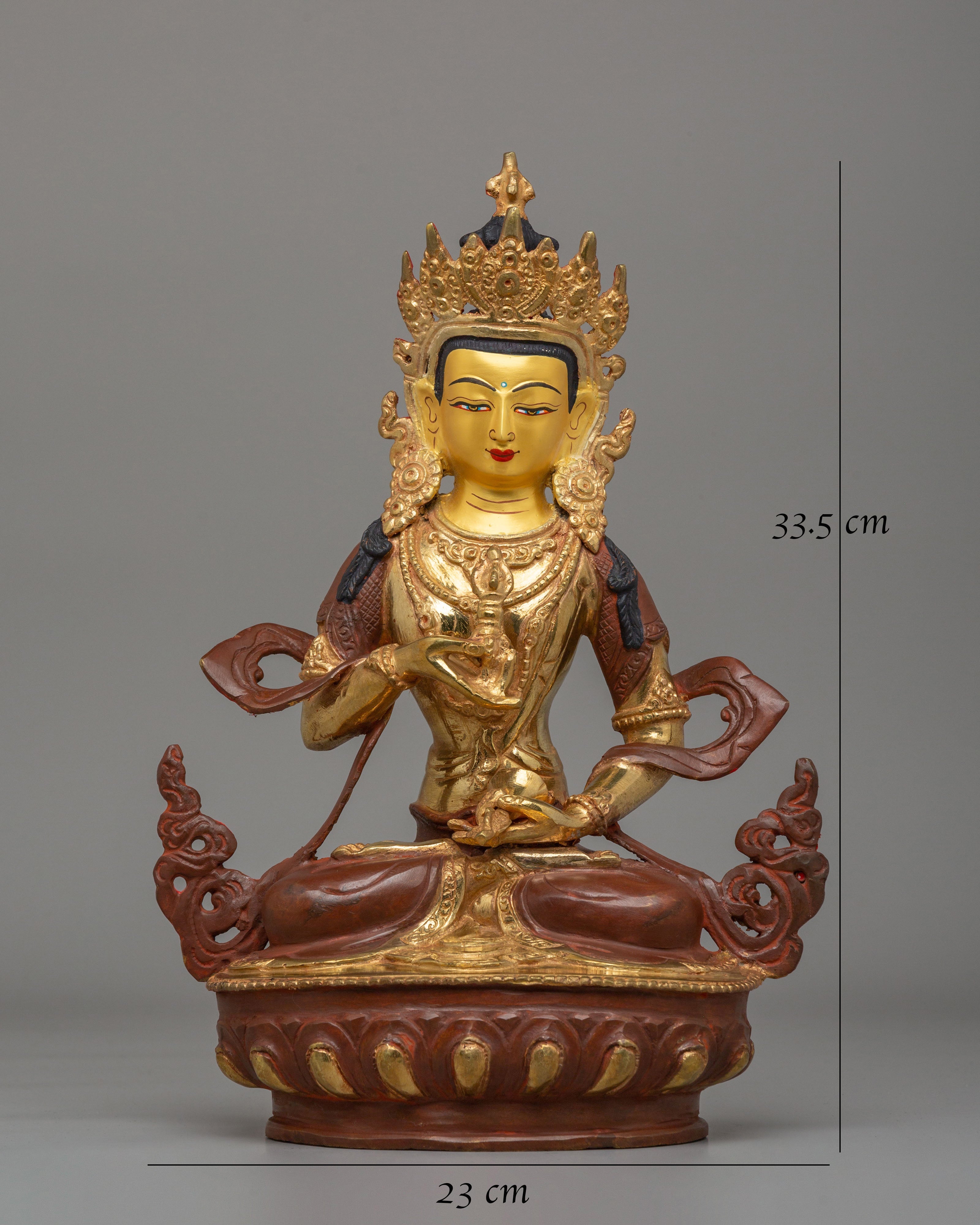 Vajrayana Buddhist Statue | Handcrafted Vajrasattva Artwork