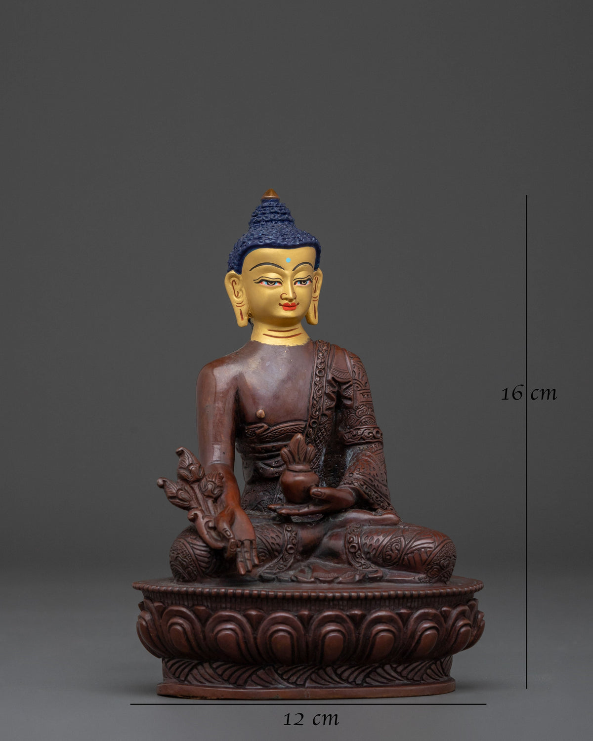Traditional Bhaisajyaguru Statue | Symbol of Healing and Inner Peace