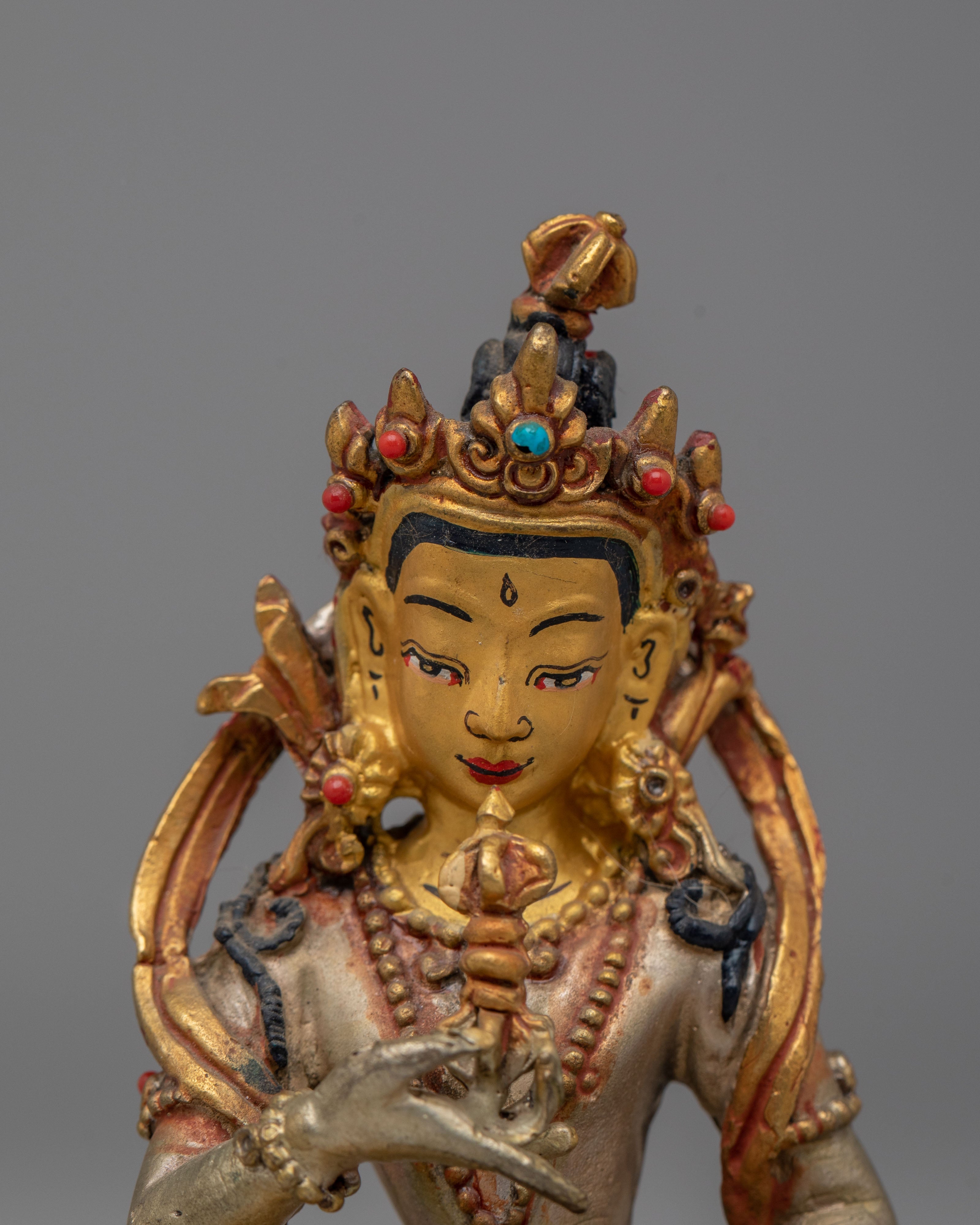 Traditional Sacred Vajrasattva Statue | Handmade Buddhist Art for Meditation & Blessings