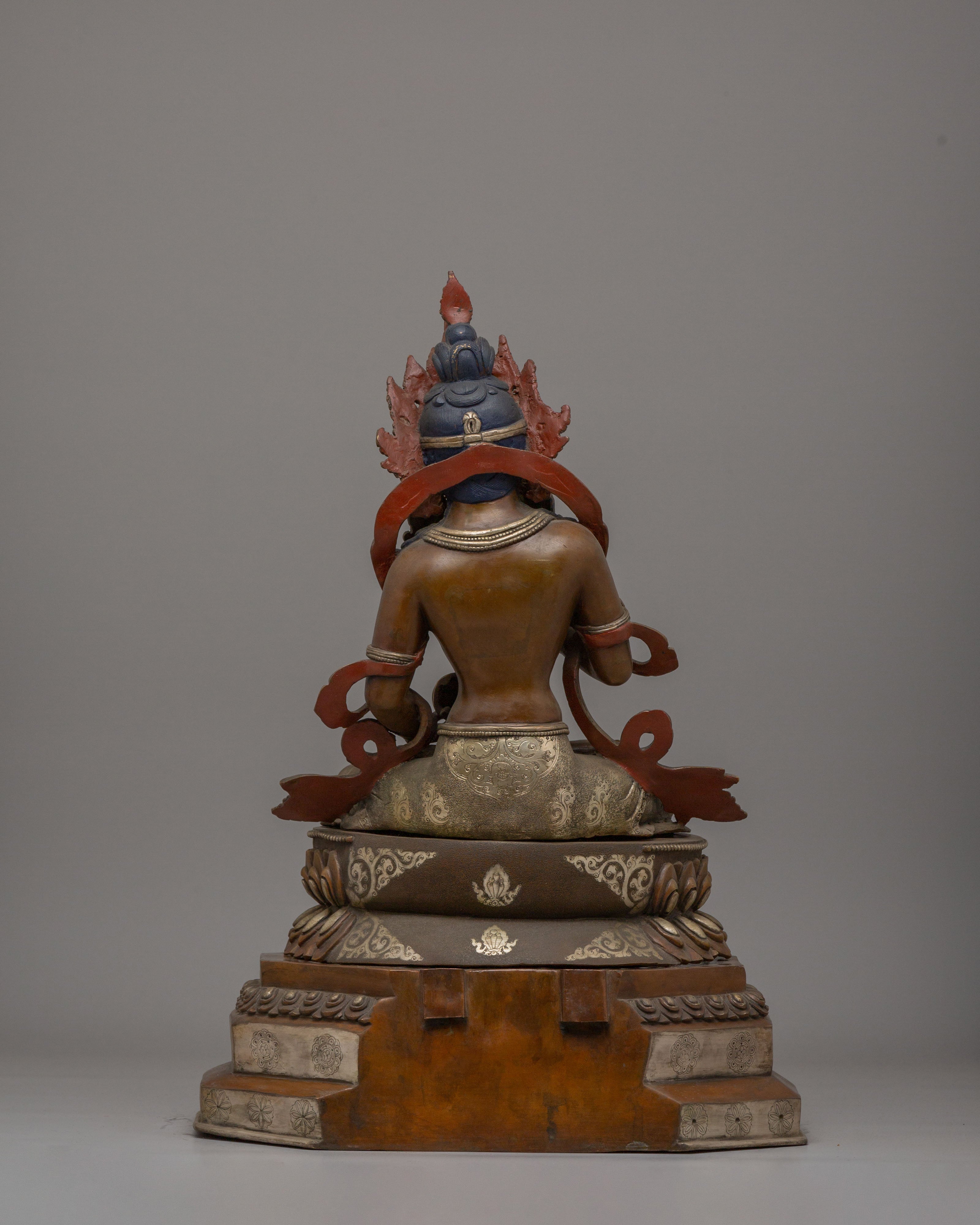 Traditional Vajrasattva Buddha Statue | Buddhist Artwork for Spiritual Practices