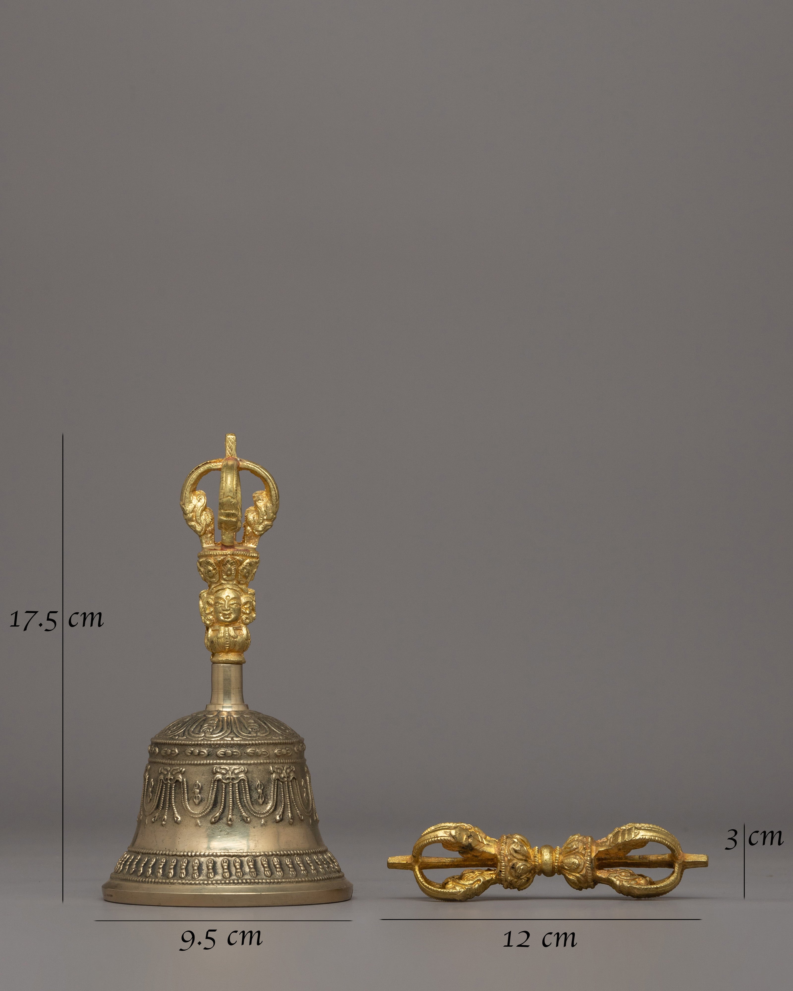 Buddhist Ritual Set Vajra and & Bell | Buddhist Dharma Practice