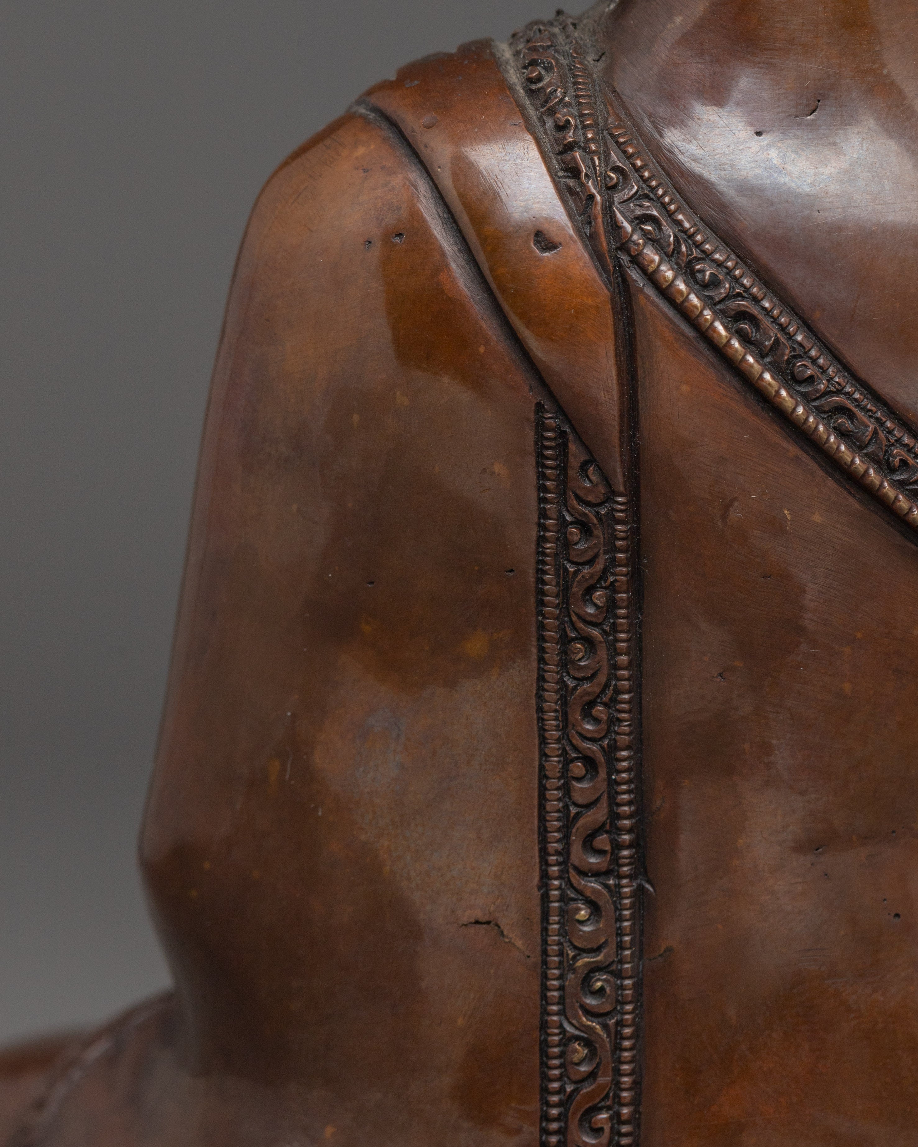 Amitabha Buddha Figurine : Himalayan Handmade Artwork