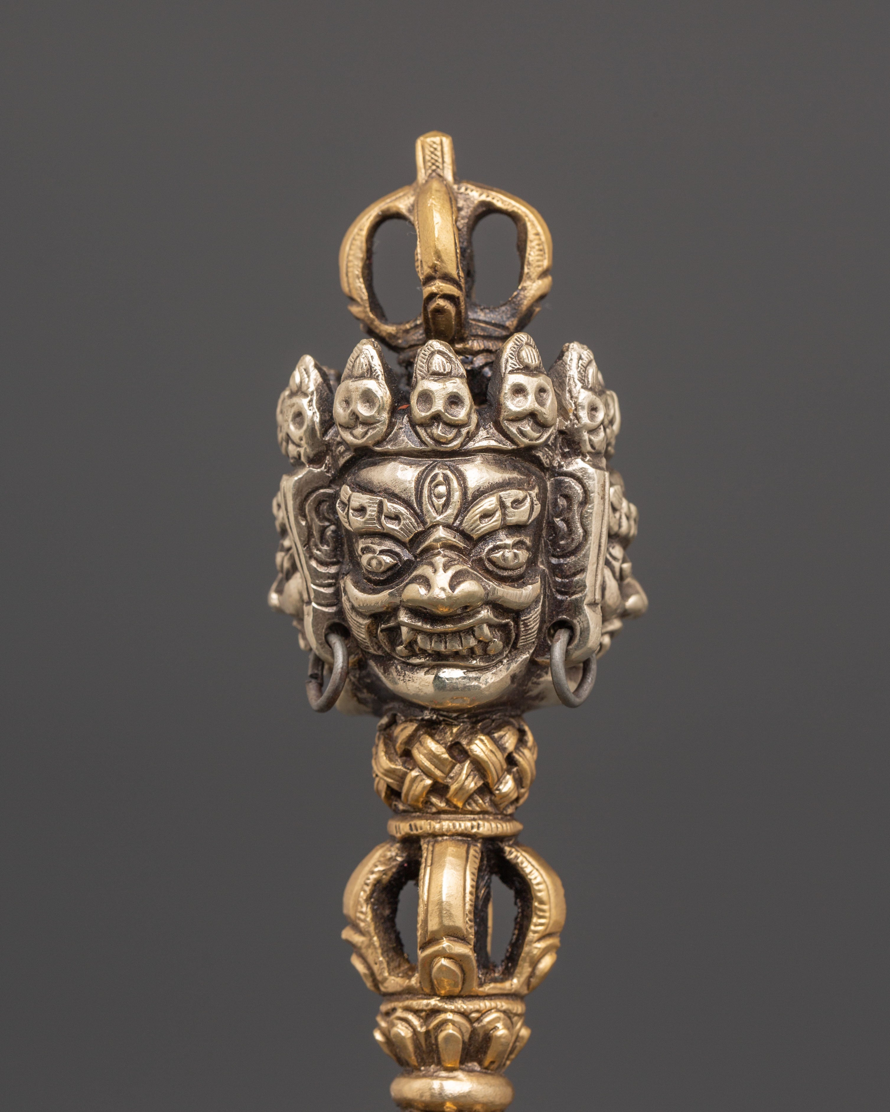 Tibetan Phurba with Box | Sacred Ritual Dagger