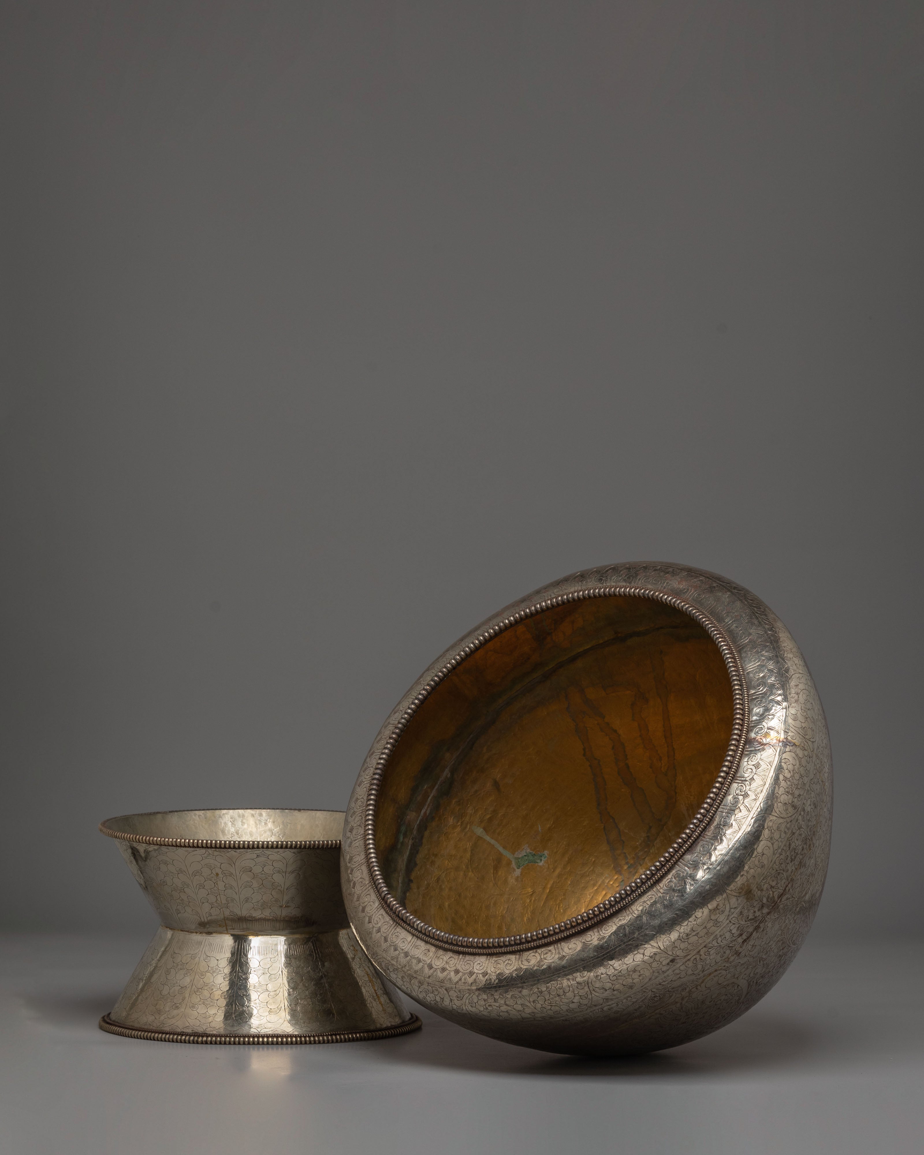 Buddhist Golpa Art | Spiritual Decorative Bowl for Meditation