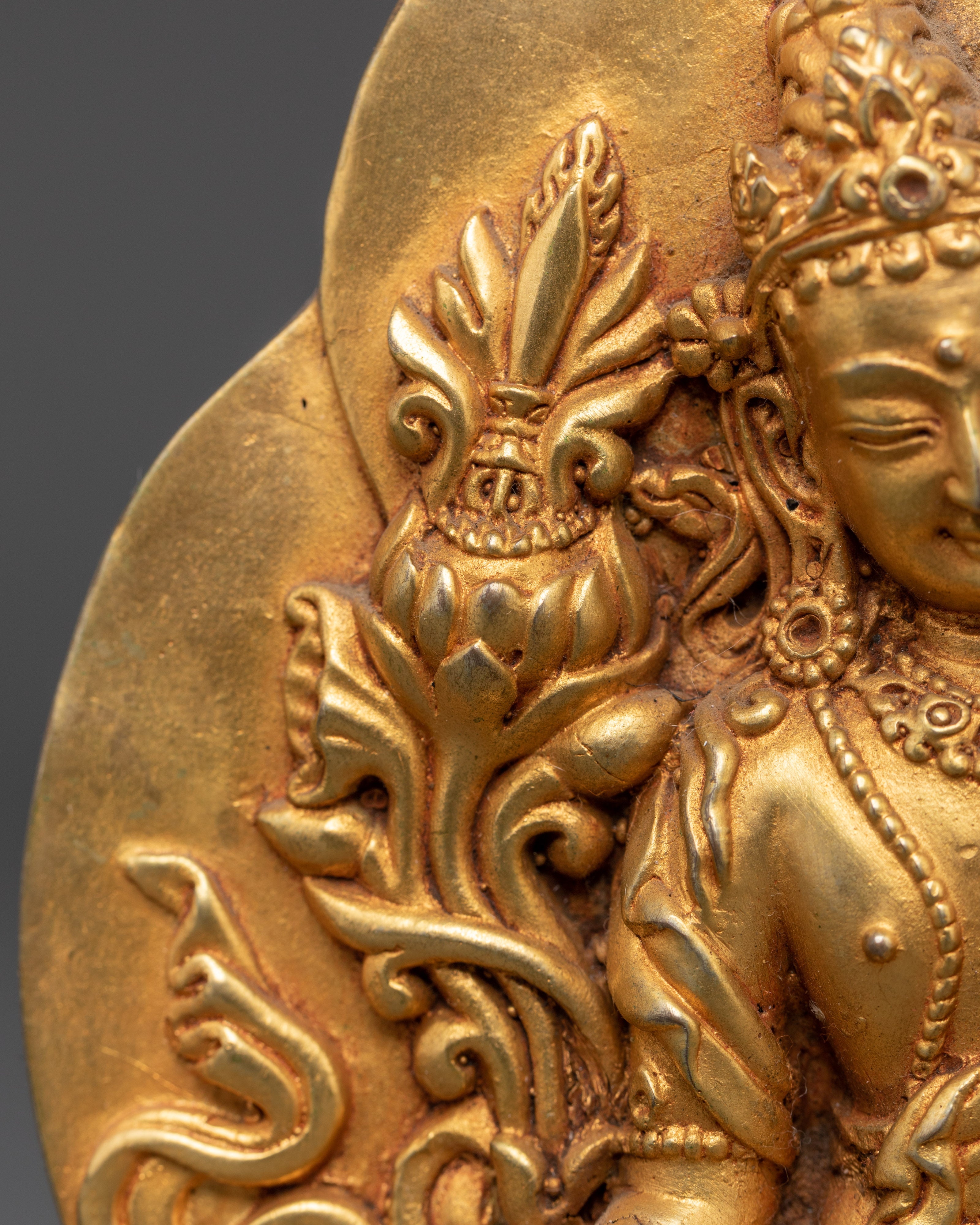 Wisdom Deity Manjushri Figurine | Buddhist Statue for Enlightenment