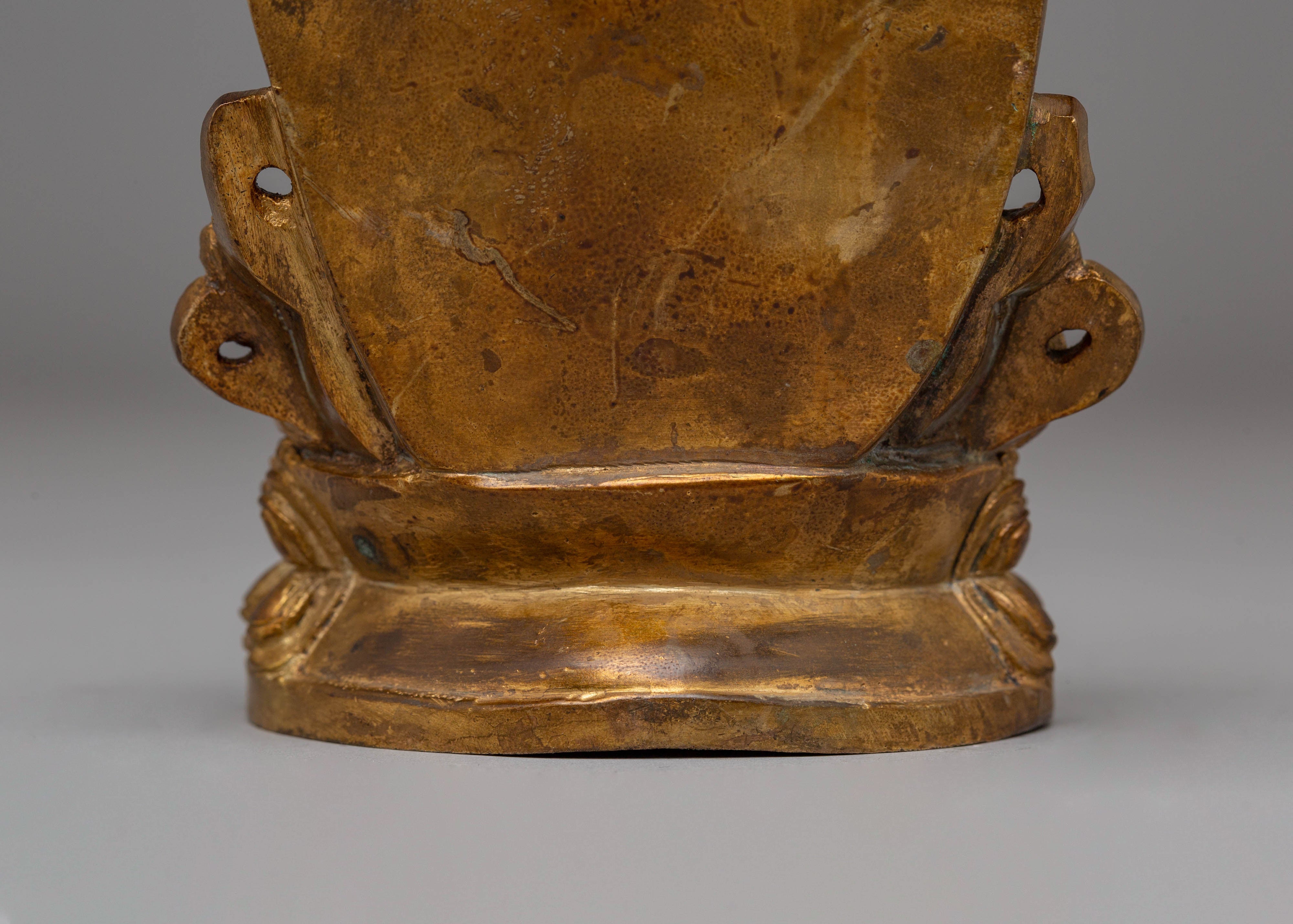 Handmade Dzambhala Copper Statue for Decor | Embodiment of Wealth