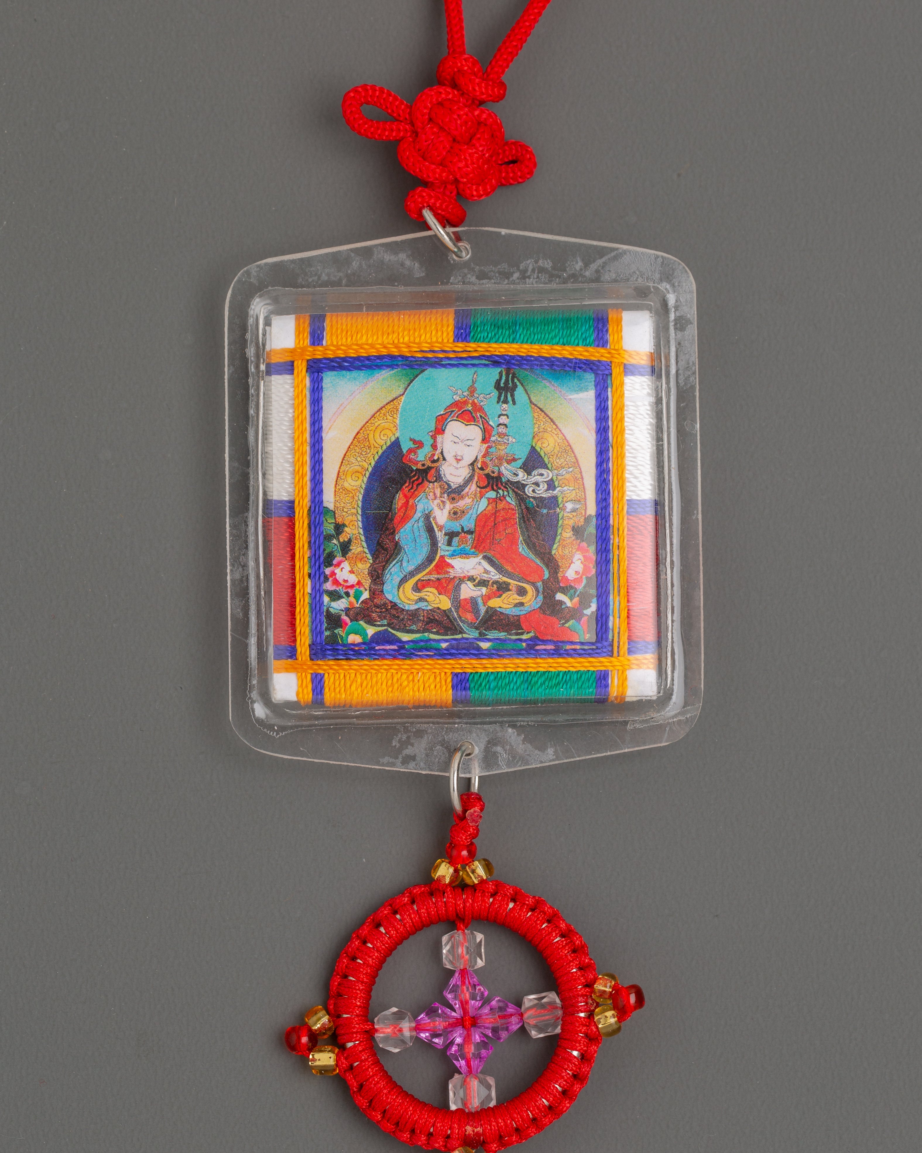 Tibetan Guru Rinpoche Butti | Buddhist Protection Amulet