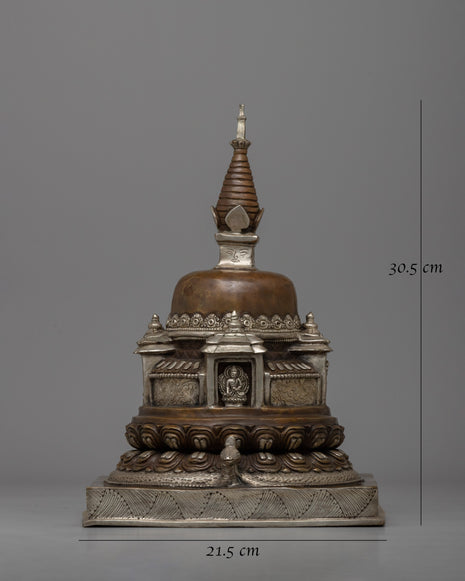 Sacred Traditional Newari Style Stupa | Symbol of Devotion and Inner Peace