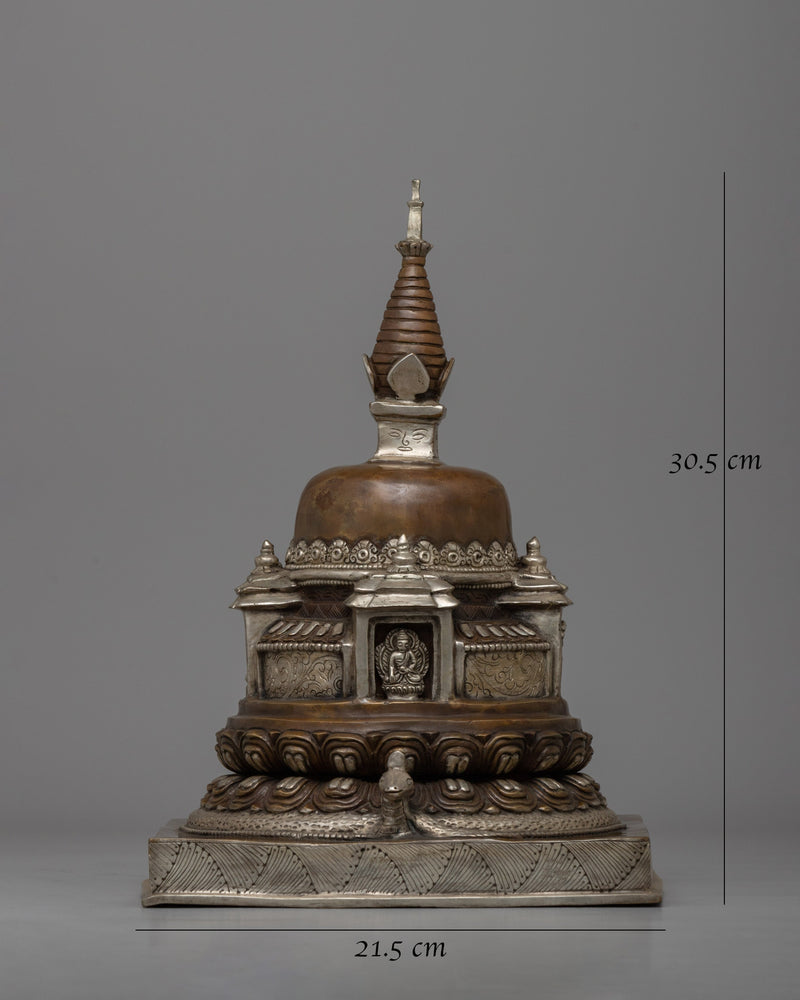 Sacred Traditional Newari Style Stupa | Symbol of Devotion and Inner Peace