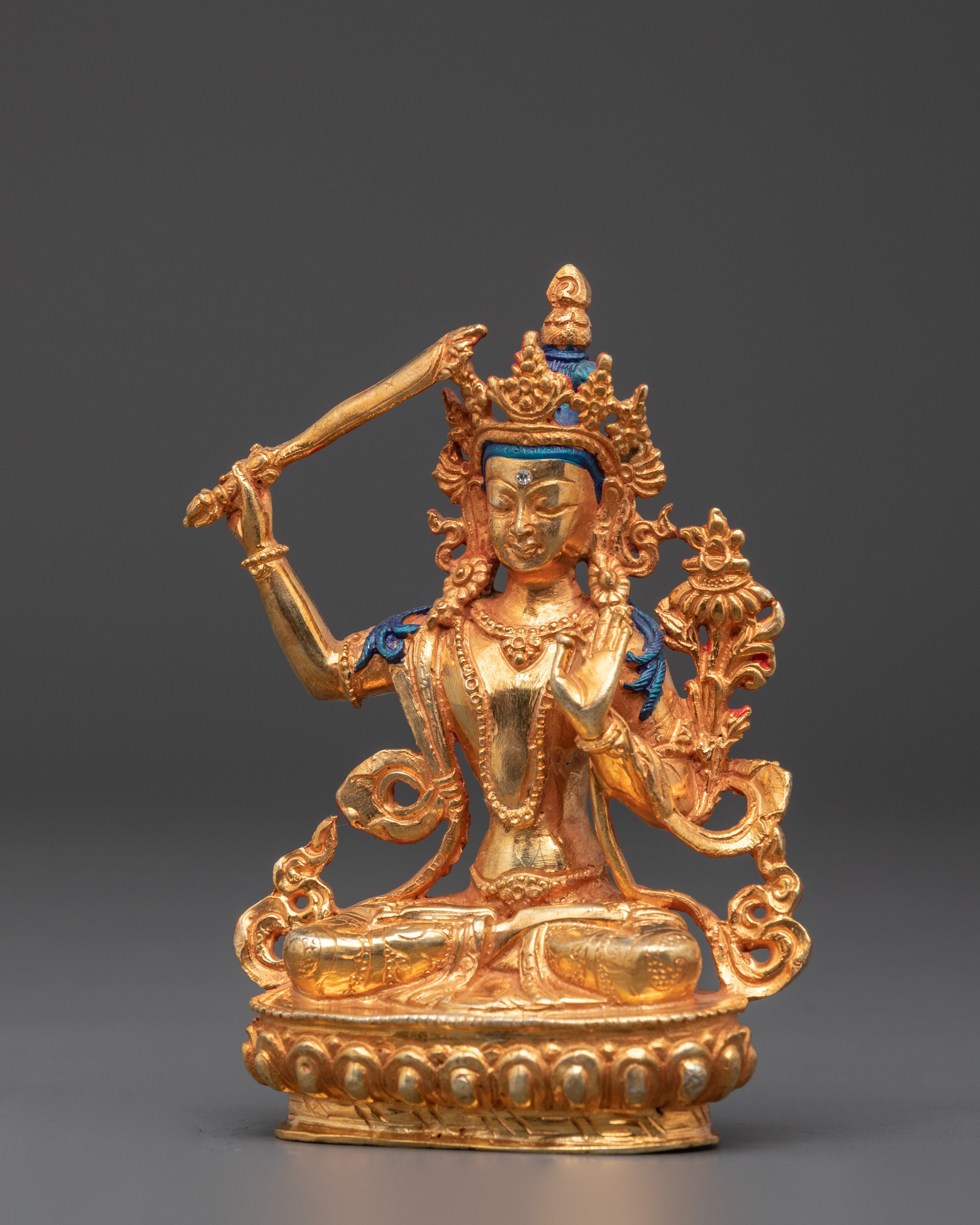 Tibetan Buddhist Manjushri | Deity of Wisdom and Enlightenment