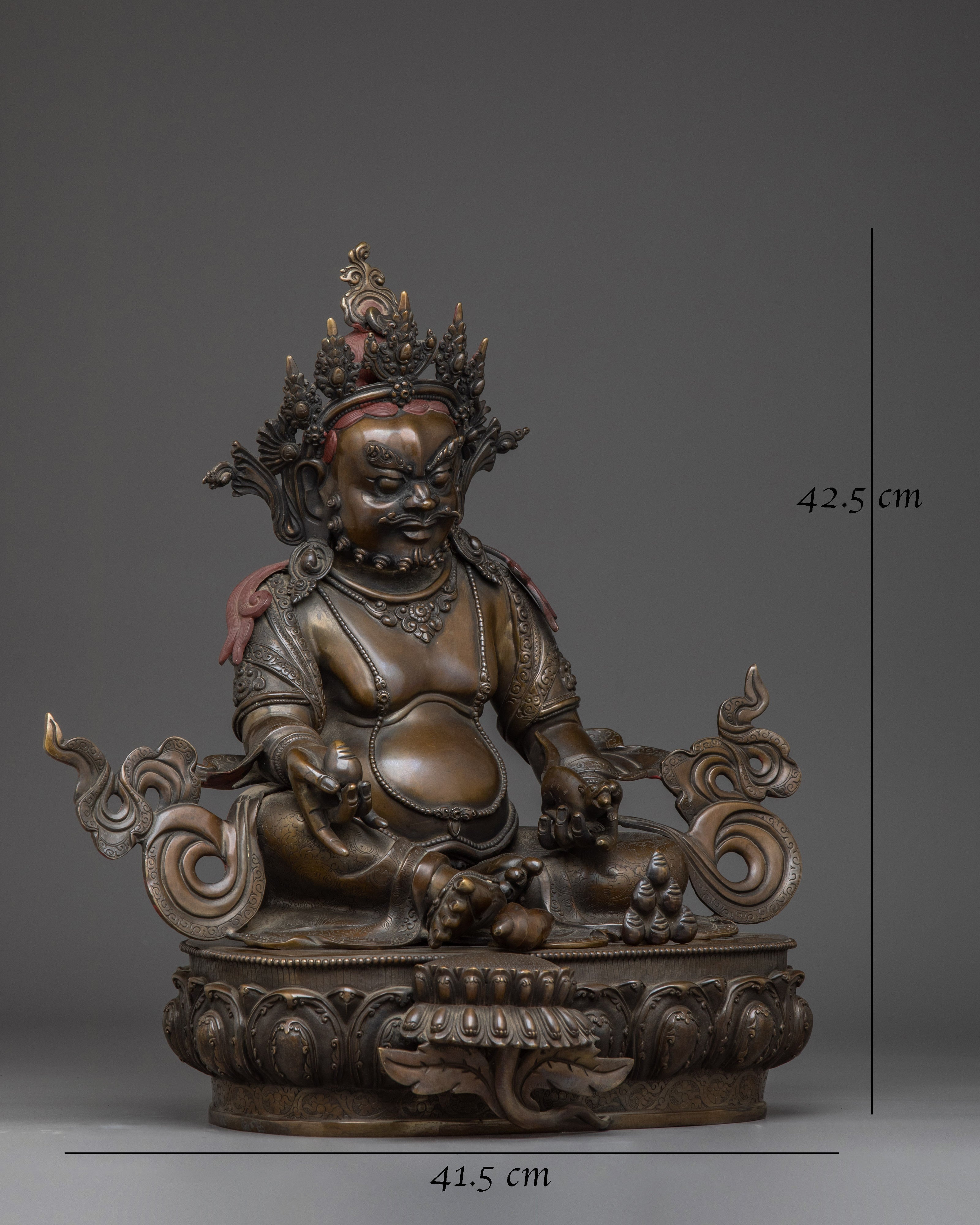 black-oxidized-dzambhala-statue
