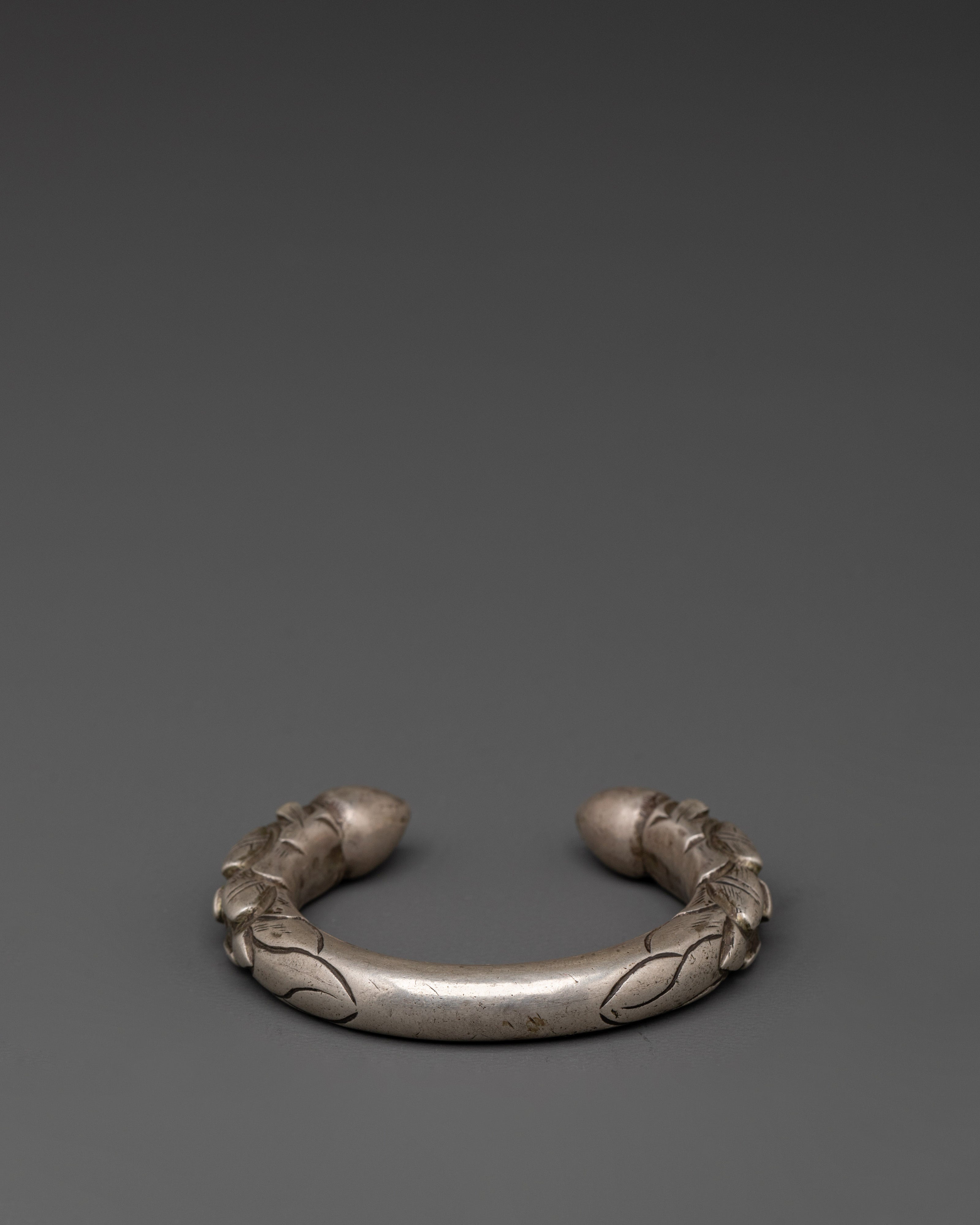 Everyday Wear silver bracelet | Adjustable Silver Cuff for Daily Use