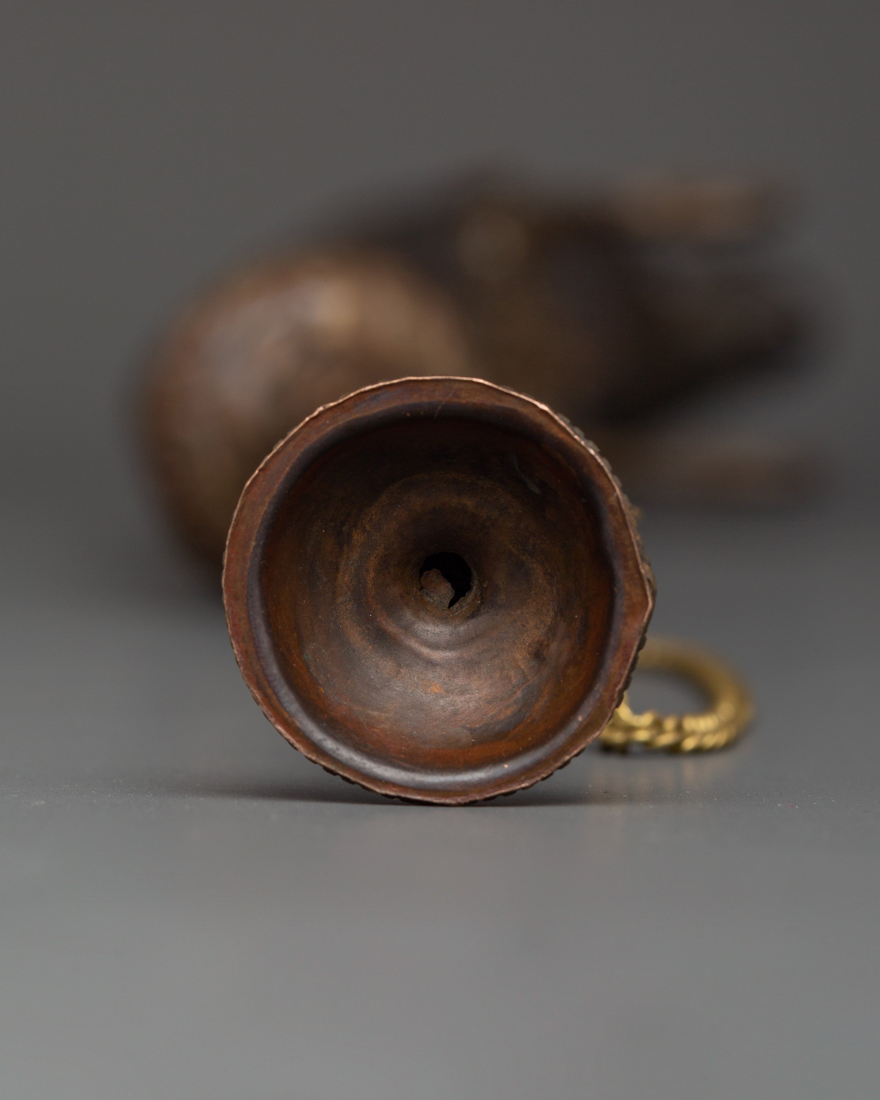Antique-Finish Brass Kangling | Tantric Sound Tool