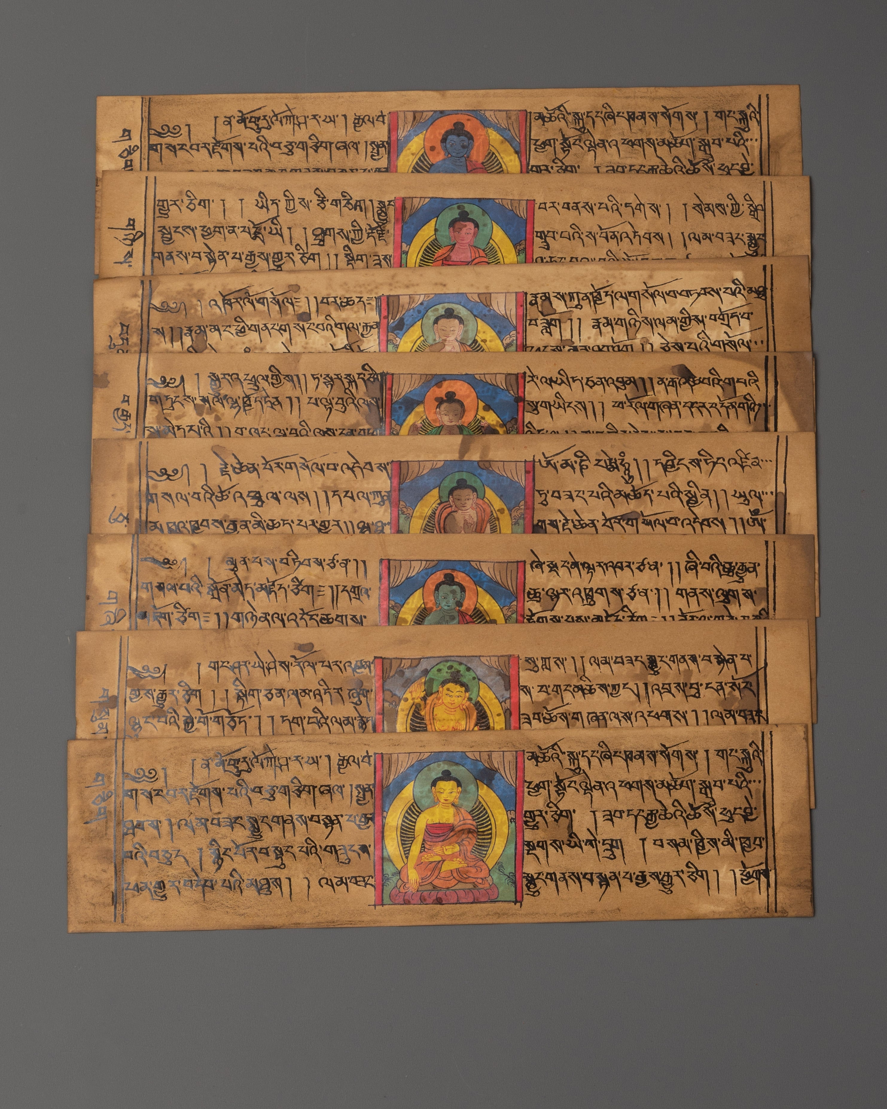 Tibetan Prayer Book | Handcrafted Sacred Buddhist Text