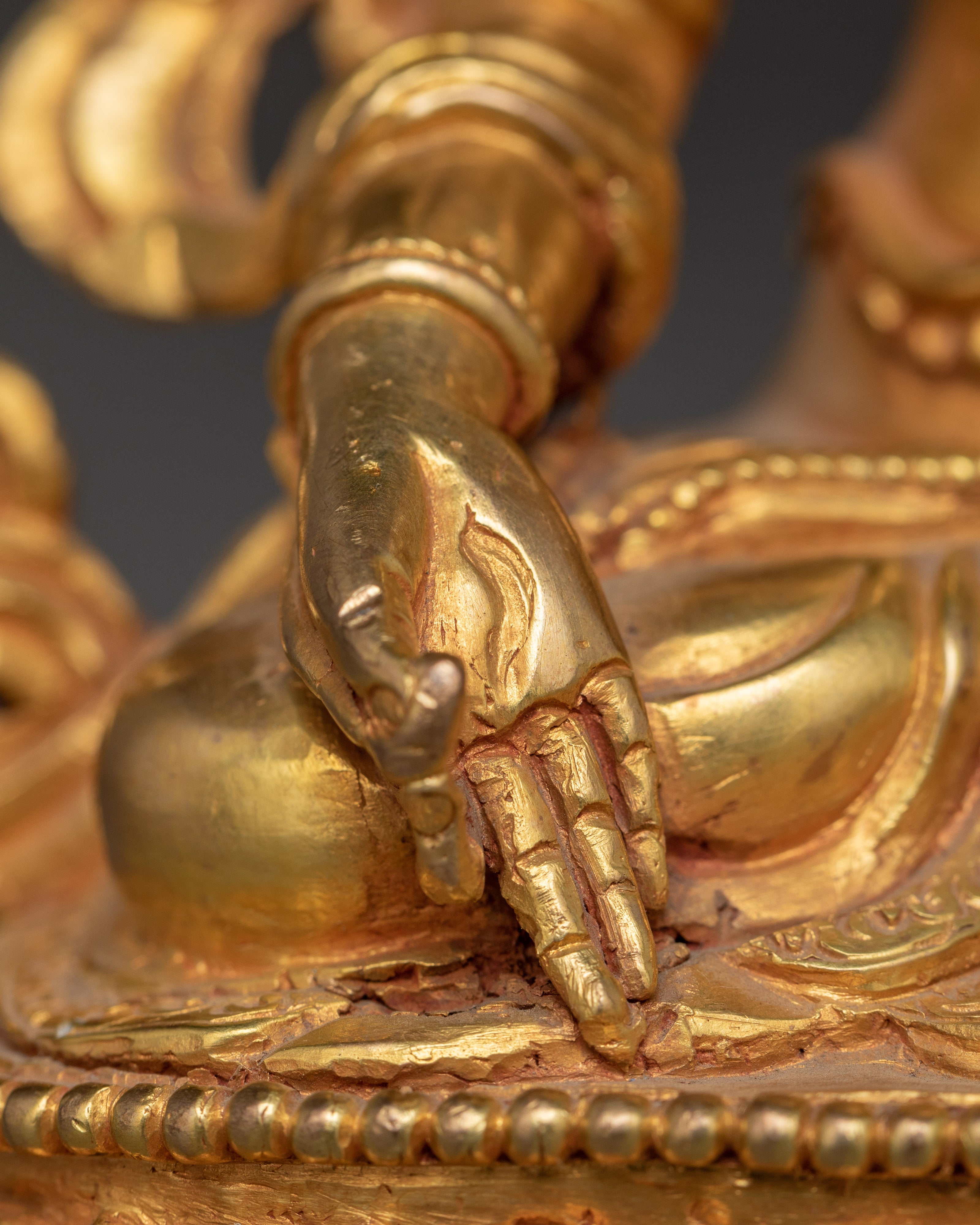 Peaceful White Tara Figurine | Symbol of Compassion and Long Life