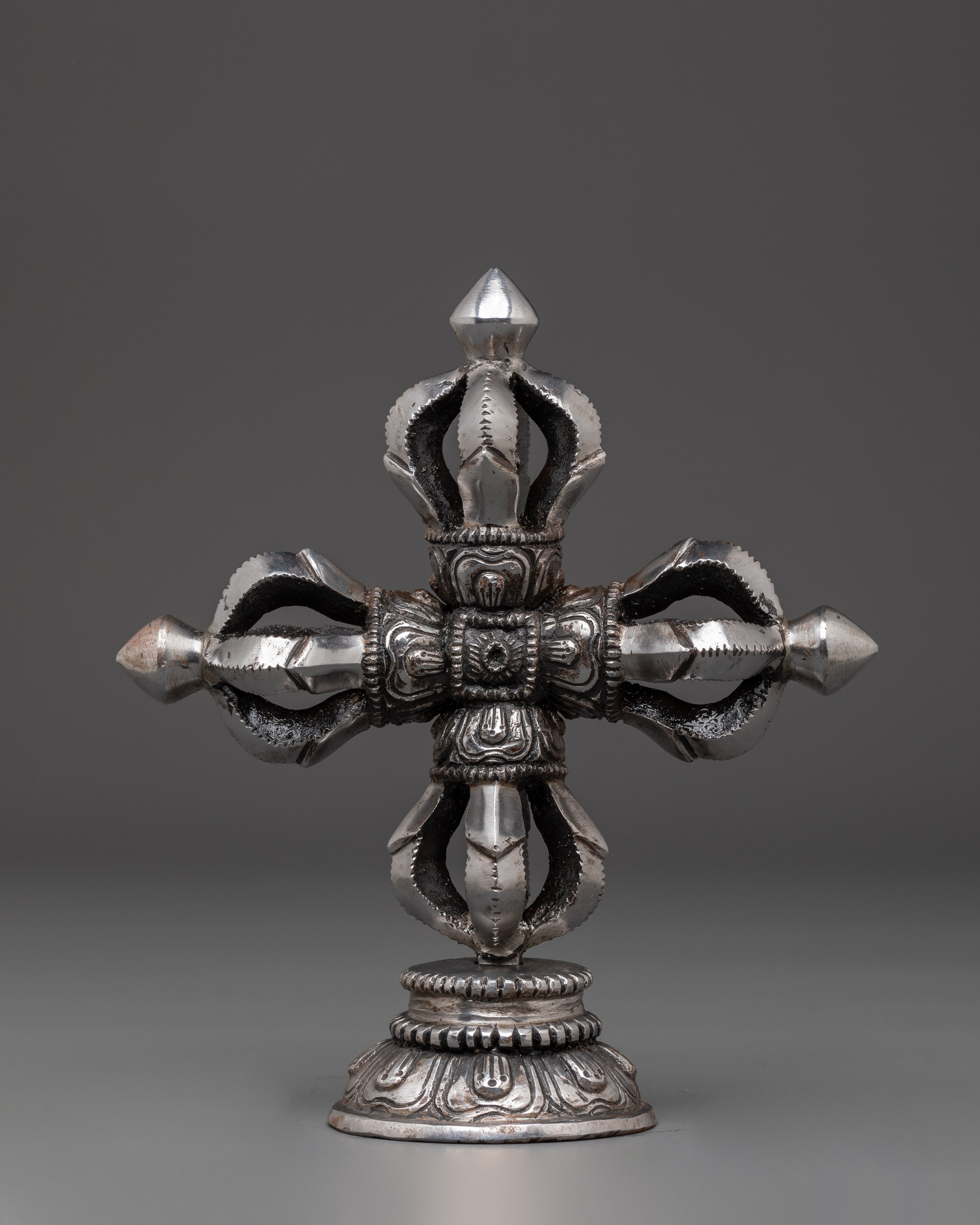 Handcrafted Iron Bishwo Vajra