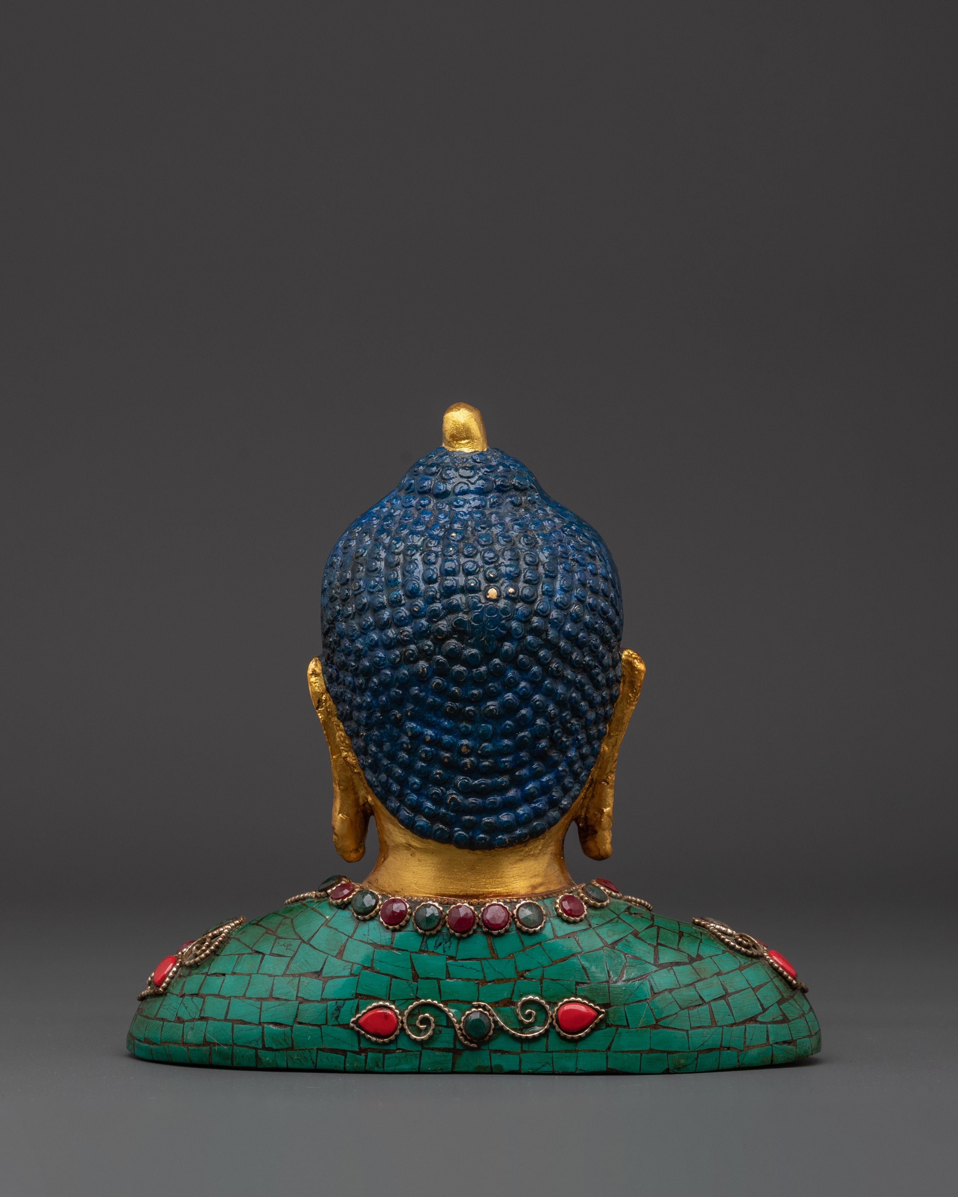 Handcrafted Buddha Head Sculpture | Buddhist Home Decor